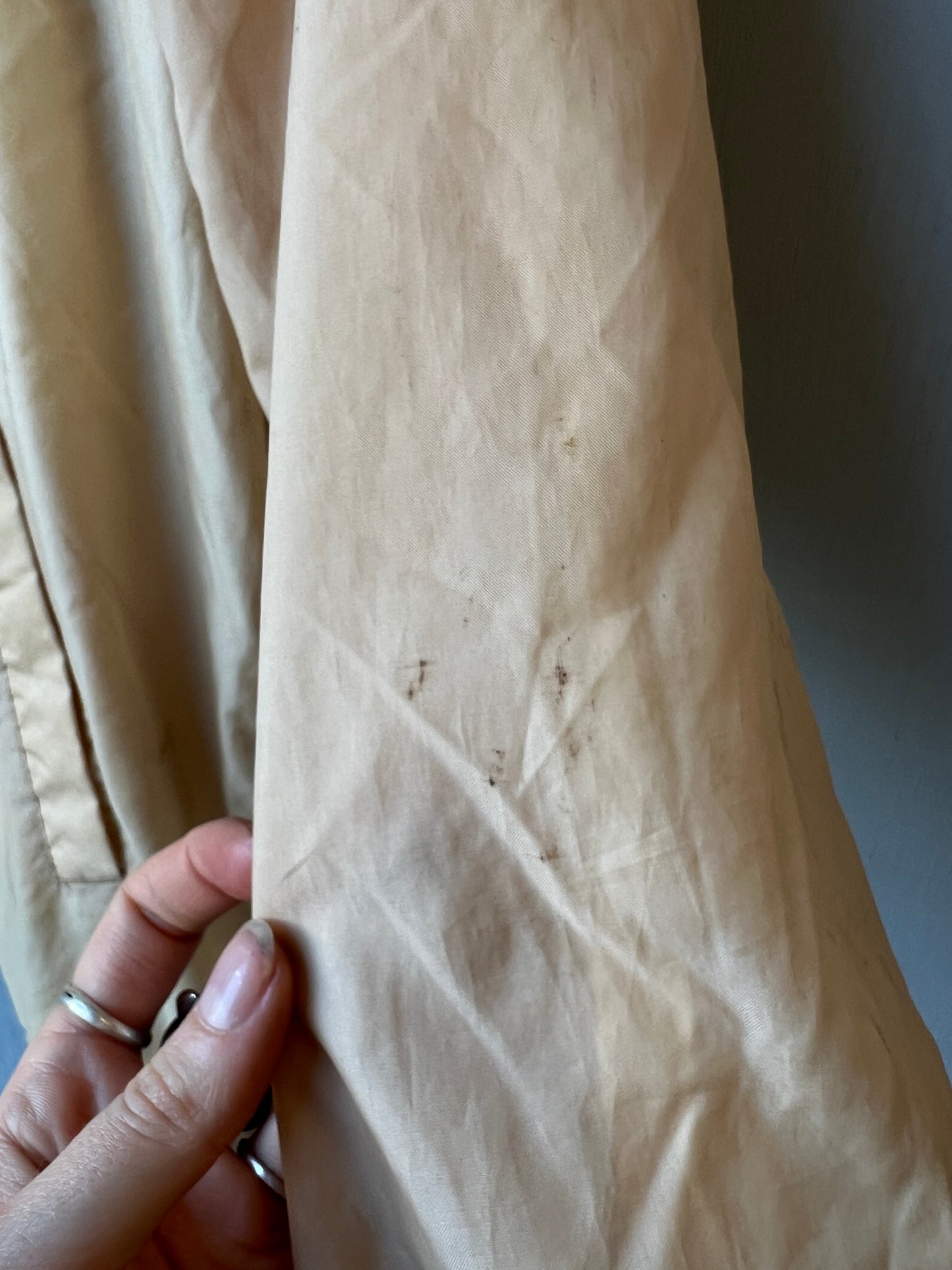 Vintage 1980’s Sears Beige Girl Scouts Patched Up Windbreaker Jacket | Medium