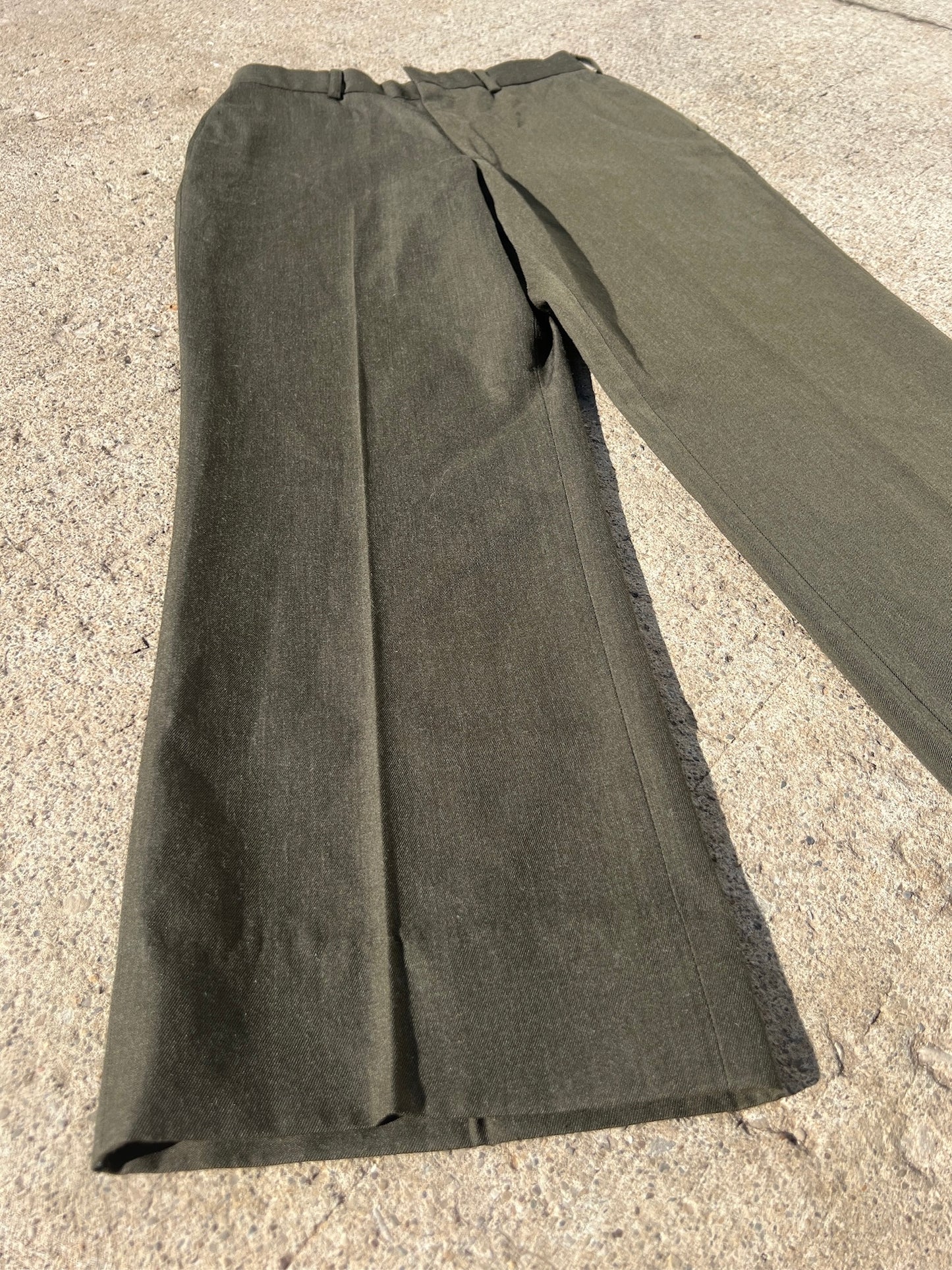 Military Wool Trousers | Waist 32”