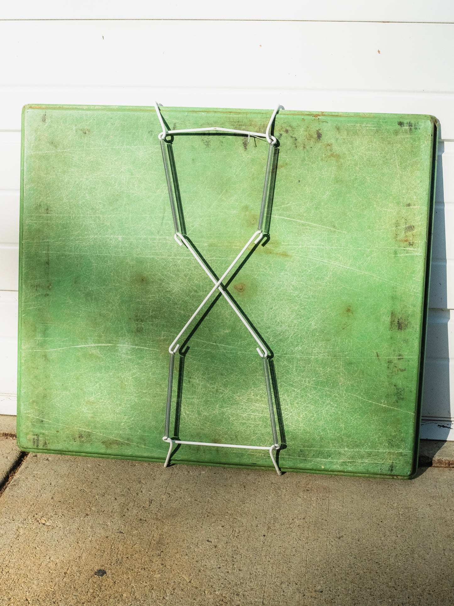 Vintage 1960s "Property of Wonder Bread" Green Metal Tray