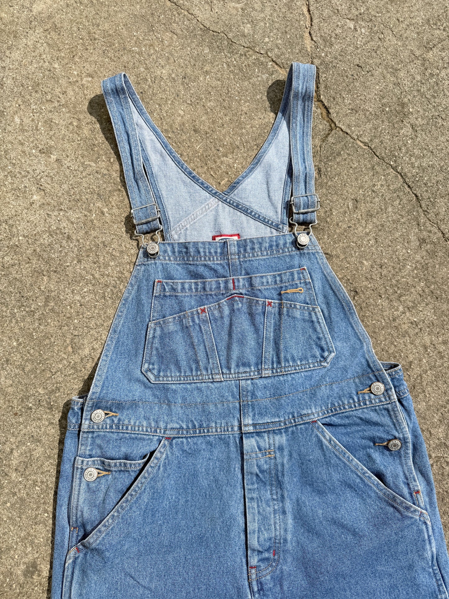 Vintage 1990s Old Navy Denim Overalls | Youth L