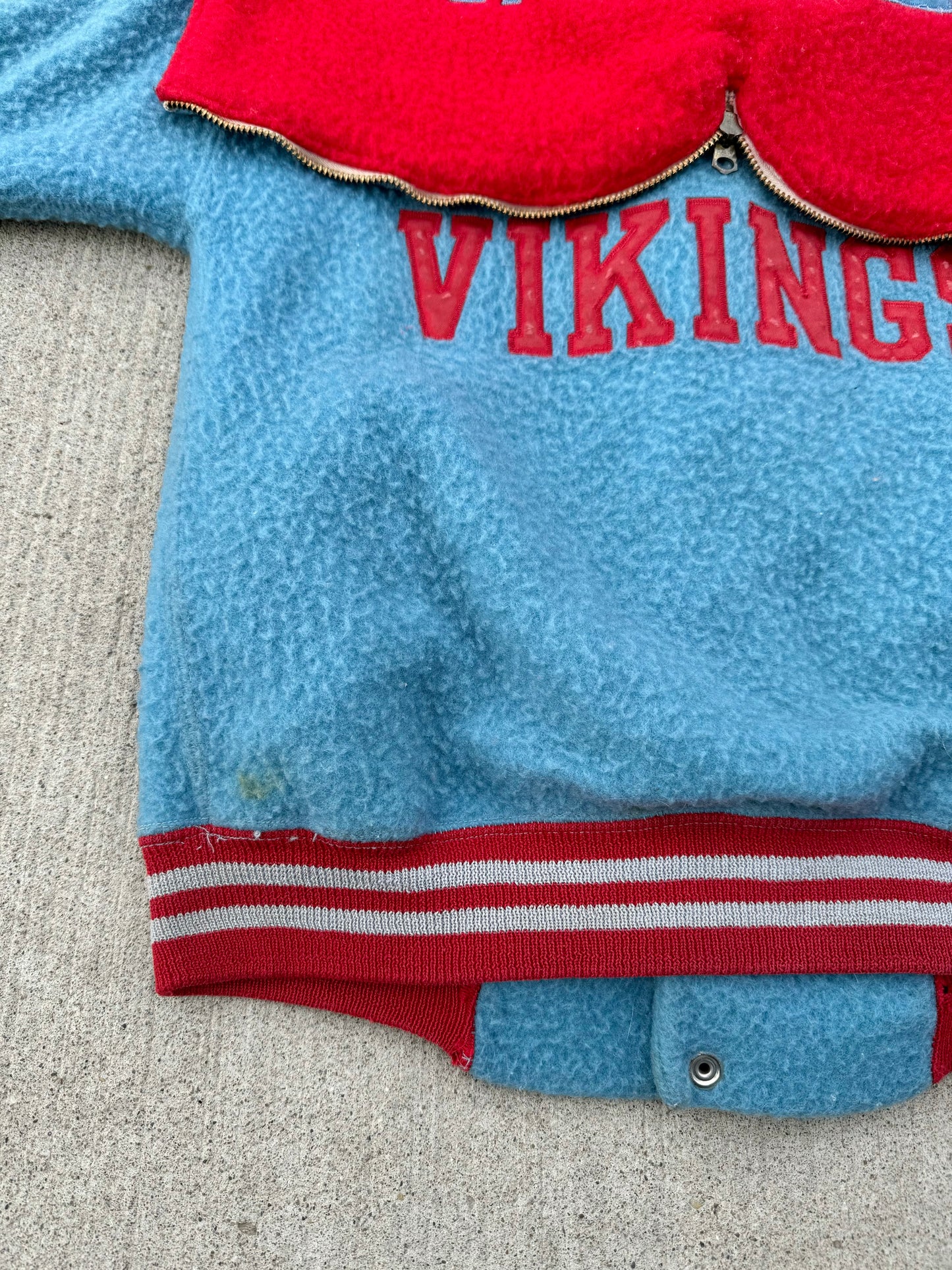 Vintage 1970s Champion St. Joseph Vikings Varsity Jacket | Small