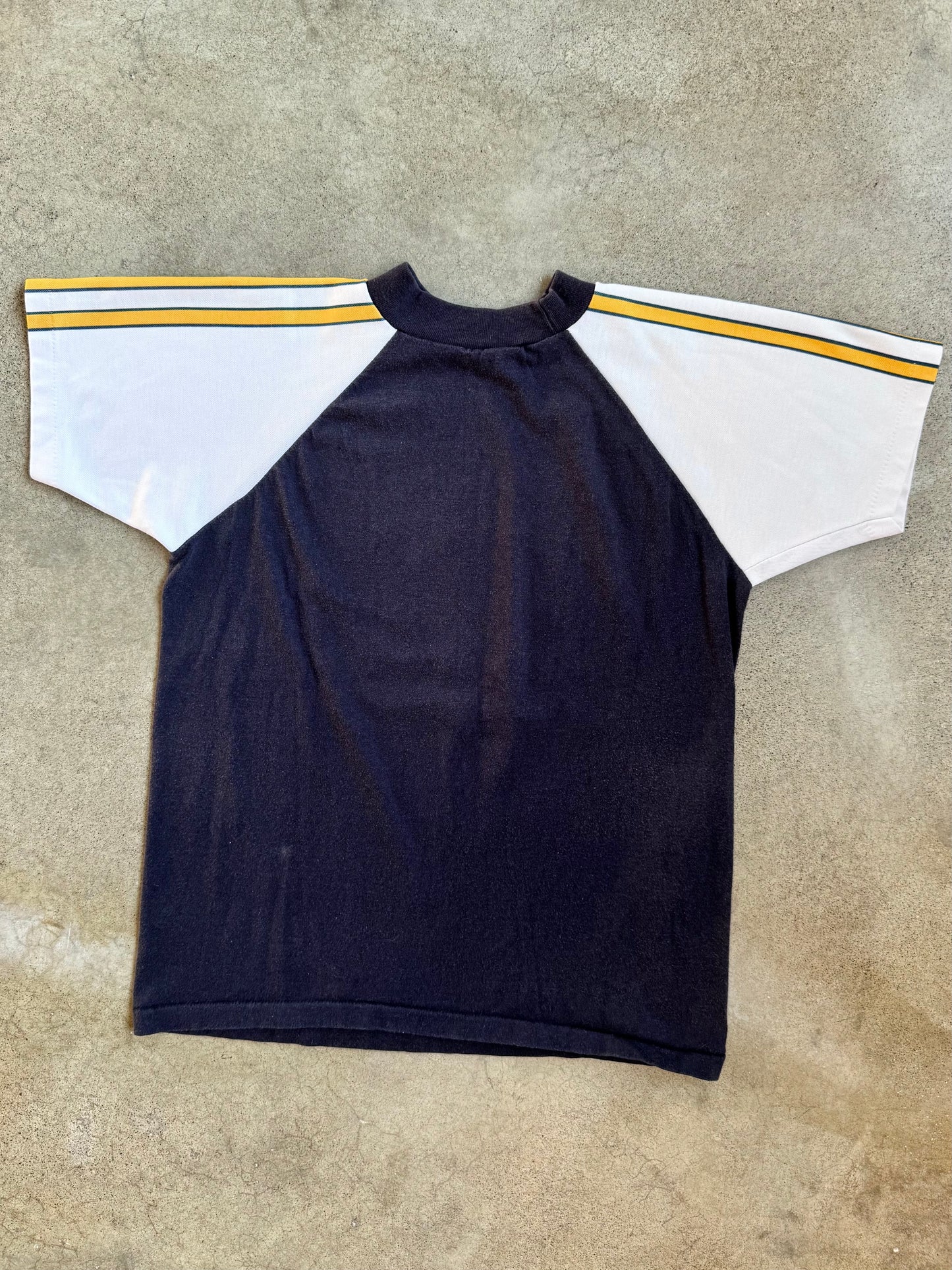 Vintage 1970s/80s Hulsing Hawks Athletic School Tee | Youth L