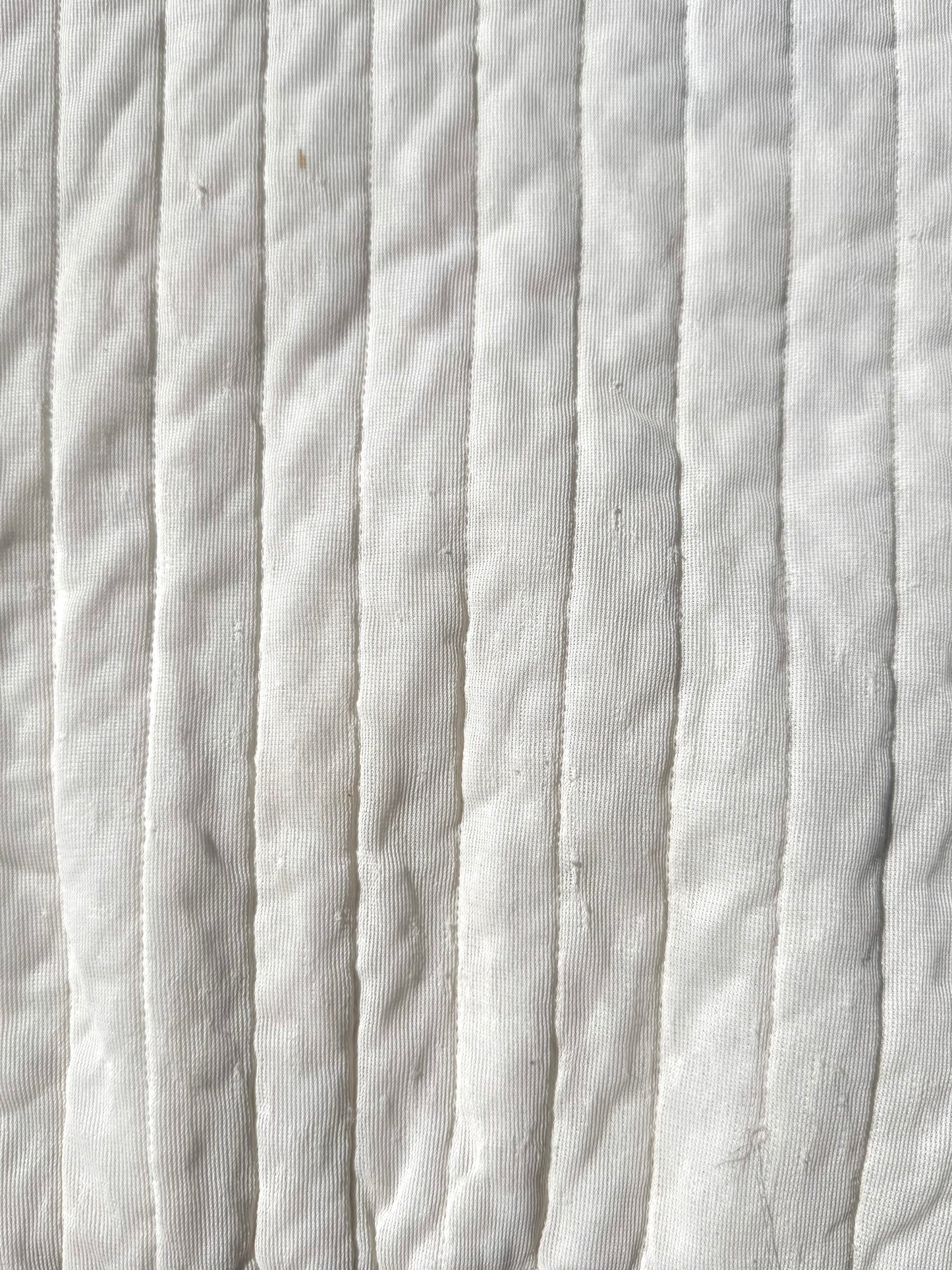 Vintage 1970s Quilted Ski Liner Sweatshirt | Large