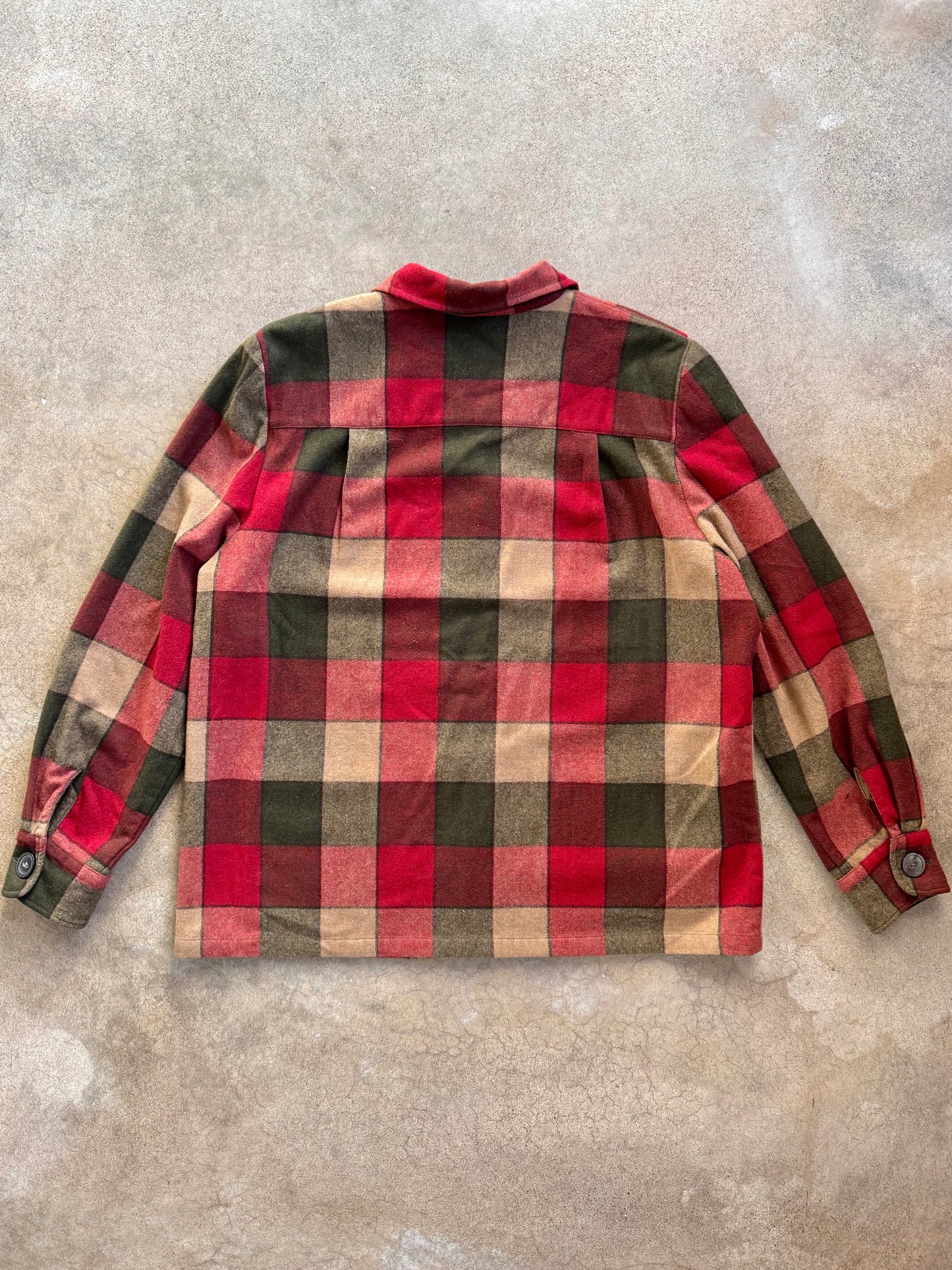 Pendleton Red & Green Plaid 49’er Limited Edition Jacket | XL