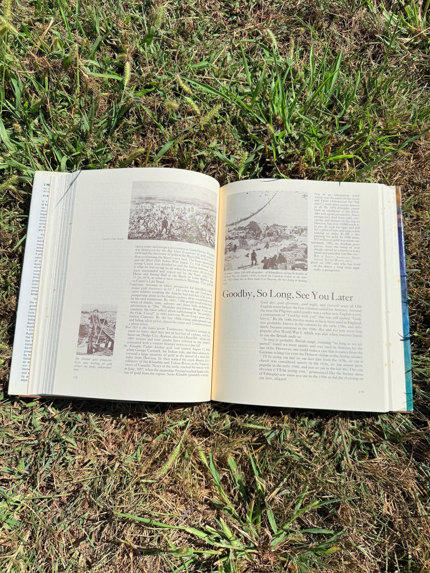Vintage 1970s I Hear America Talking Hardcover Book