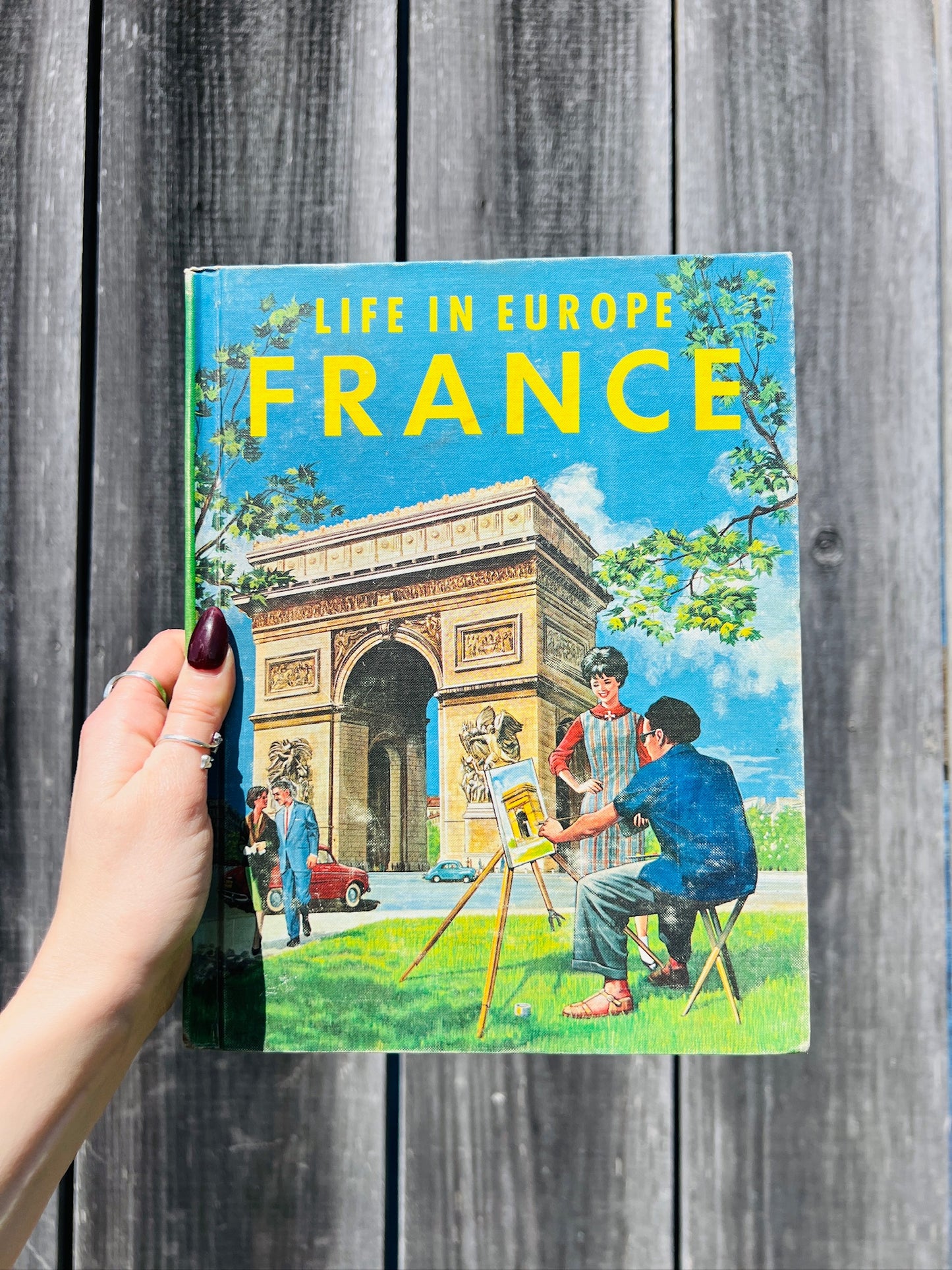 Vintage 1960s Life in Europe: France Book