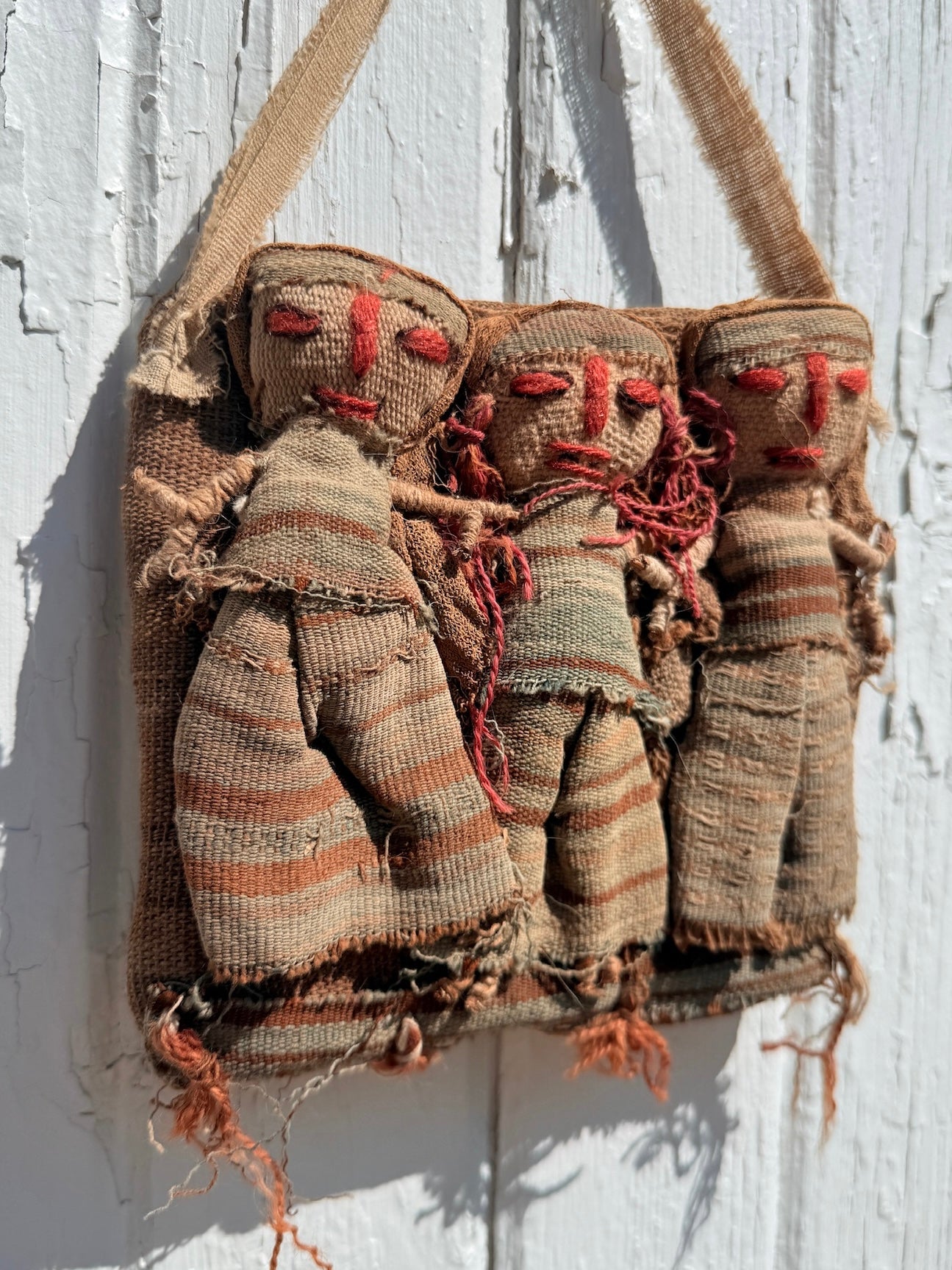 Antique Peruvian Chancay Folk Burial Doll