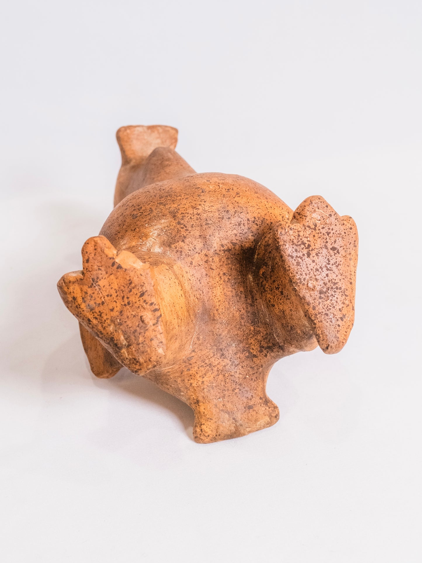 Vintage 1950s Primitive Mexican Folk Art Colima Duck Vase