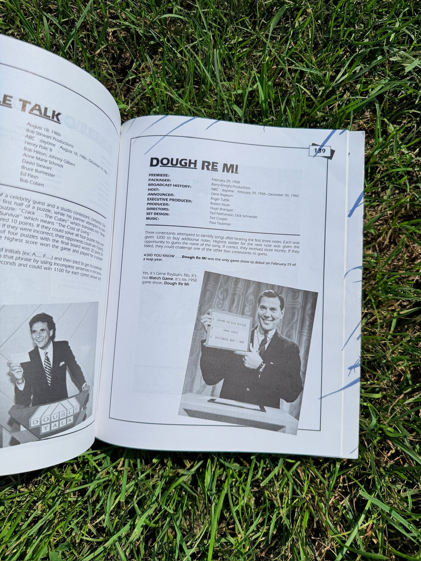 Vintage The Encyclopedia of TV Game Shows Hardcover Book