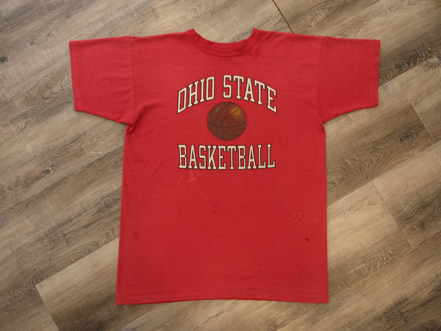 Vintage 1990s Champion Ohio State Basketball Tee | XL