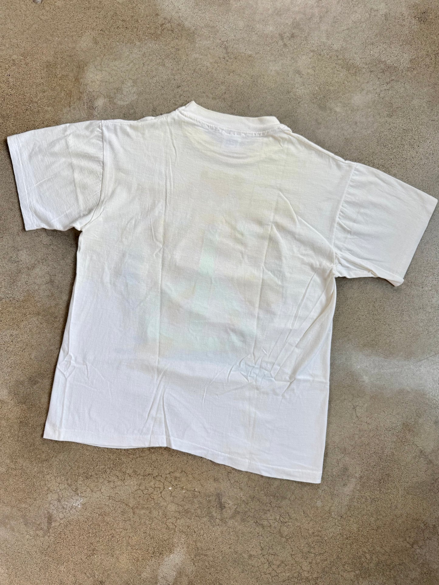 Vintage 1989 Looney Tunes Taz Peace Graphic Tee | Large