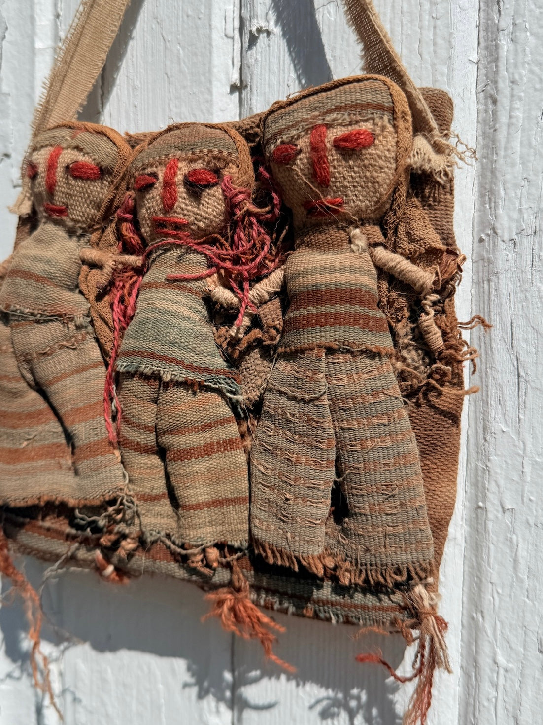 Antique Peruvian Chancay Folk Burial Doll