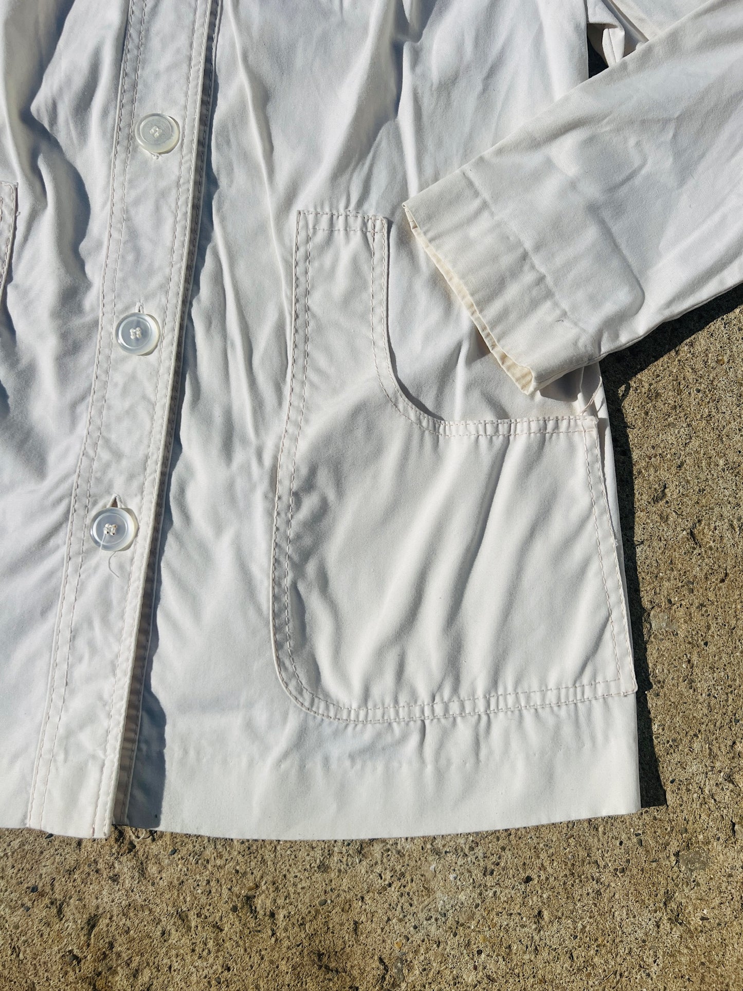 Vintage Kmart Cotton Lightweight Overcoat | M/L