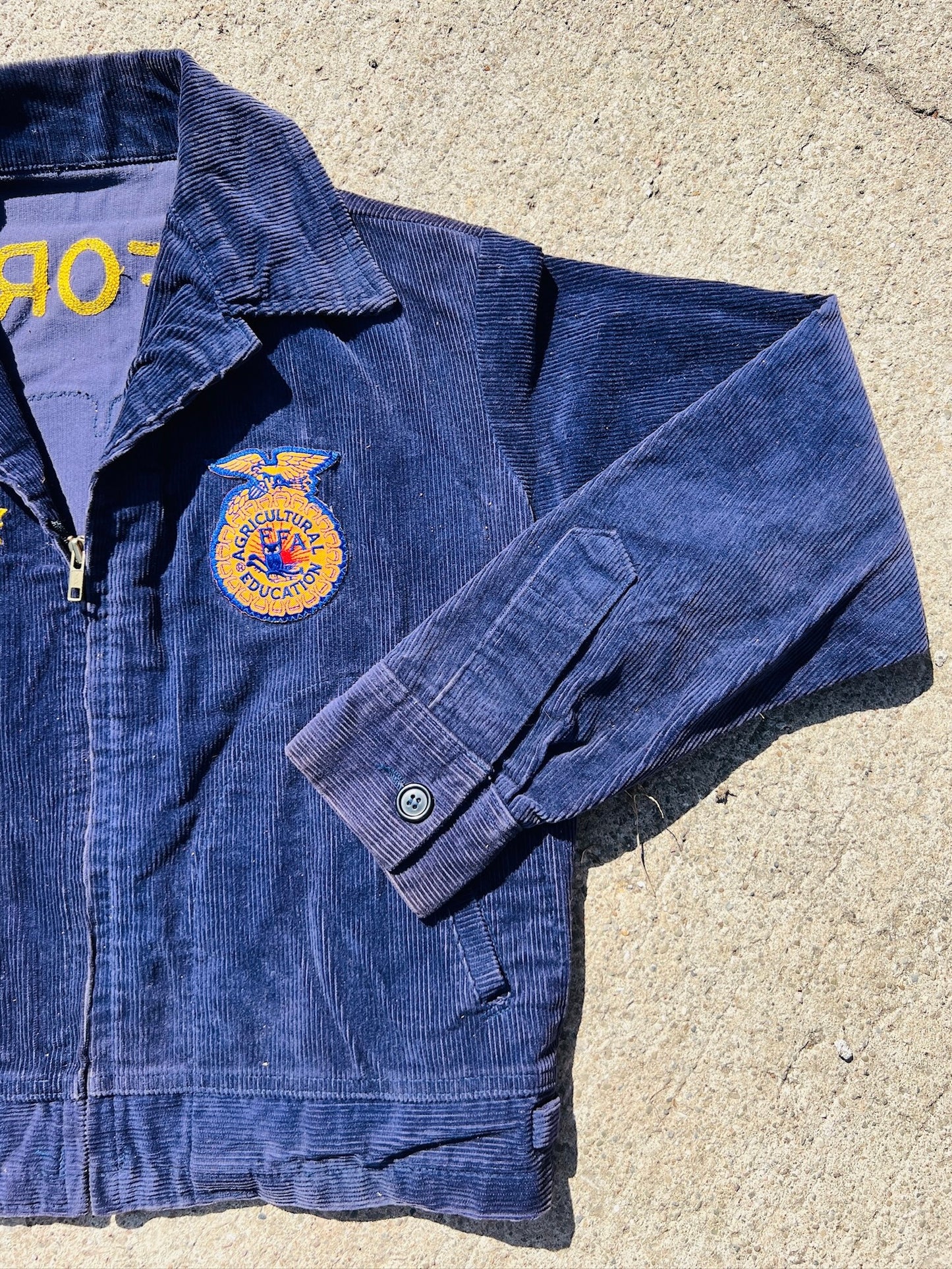 Vintage 1980s FFA Newman California Corduroy Jacket | Medium