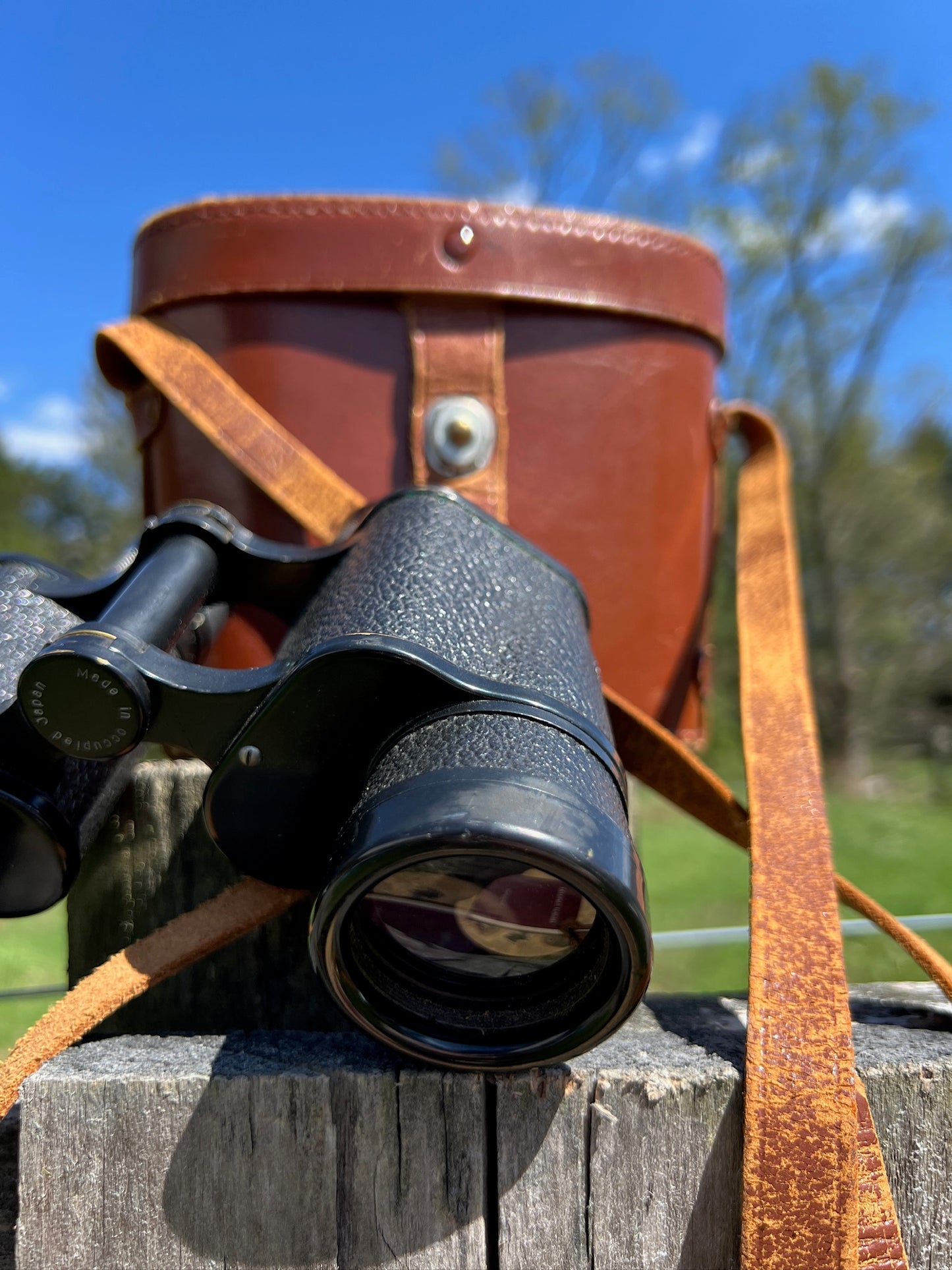 Vintage Asterette Binoculars + WWII Case