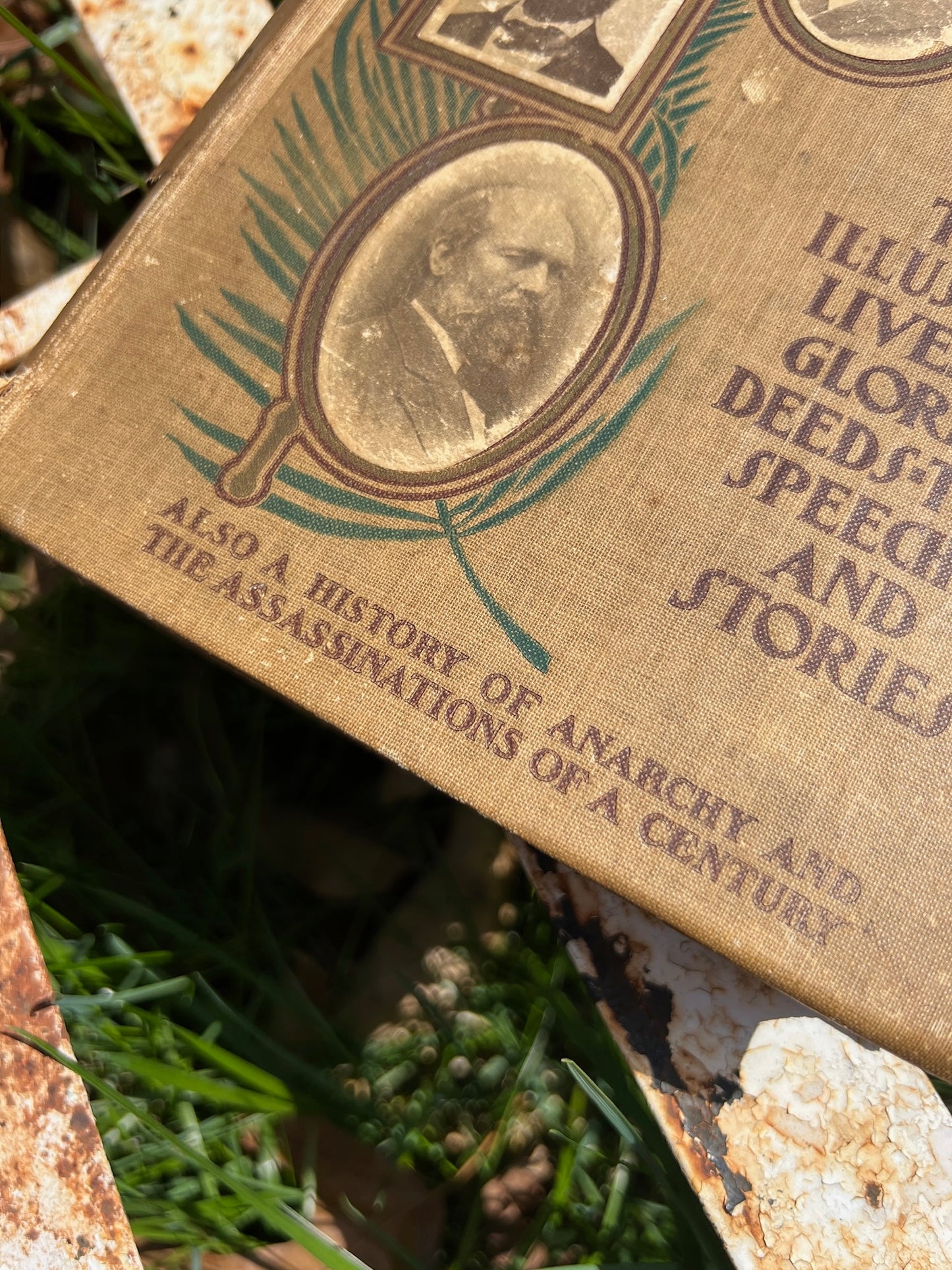 Antique 1901 Our Martyr Presidents Book