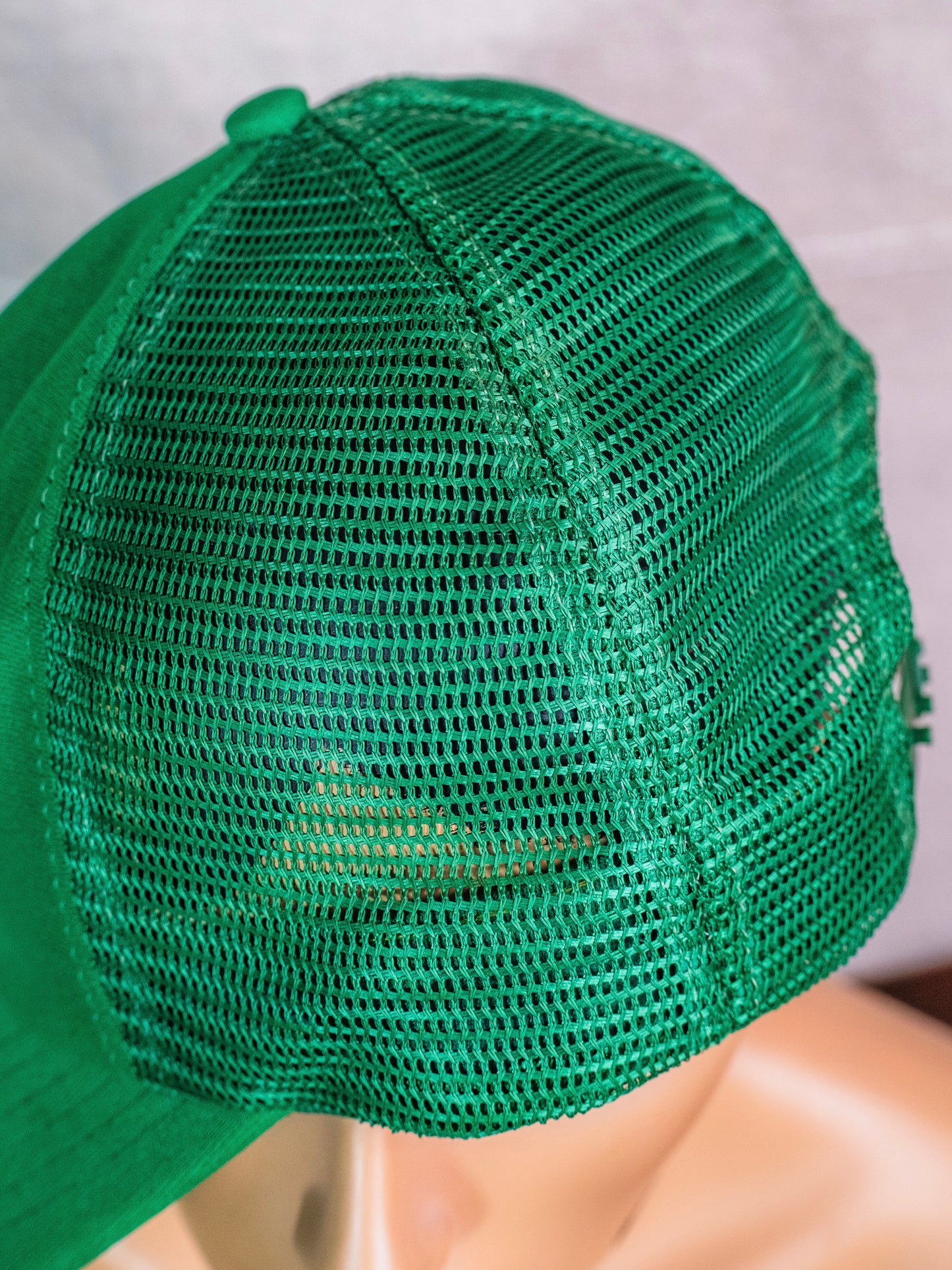 Vintage 1980s Green "S" Embroidered Baseball Cap