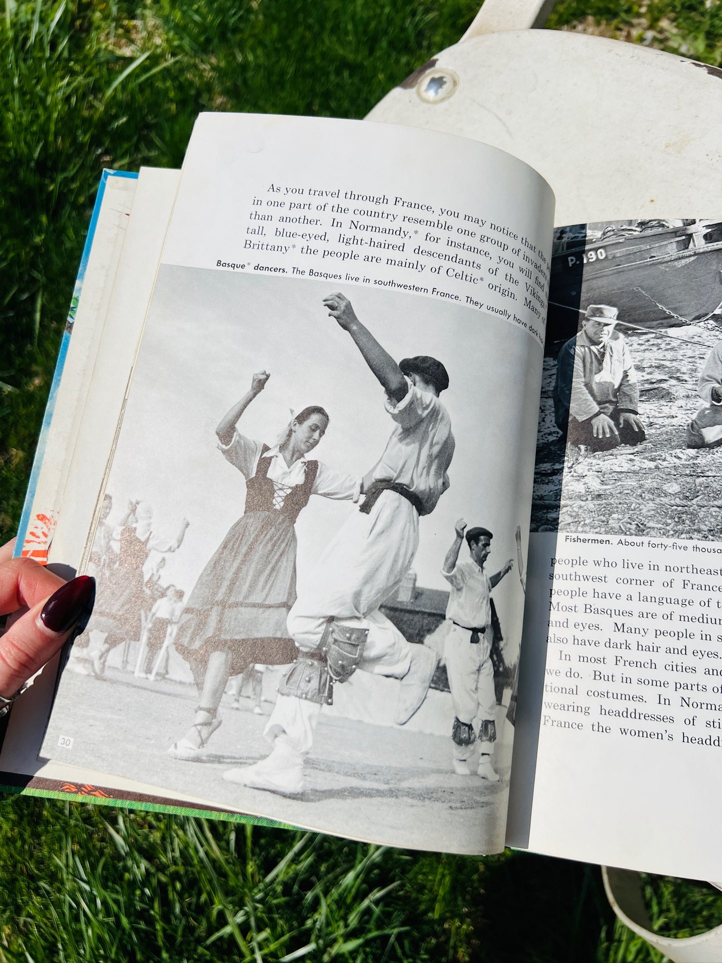 Vintage 1960s Life in Europe: France Book