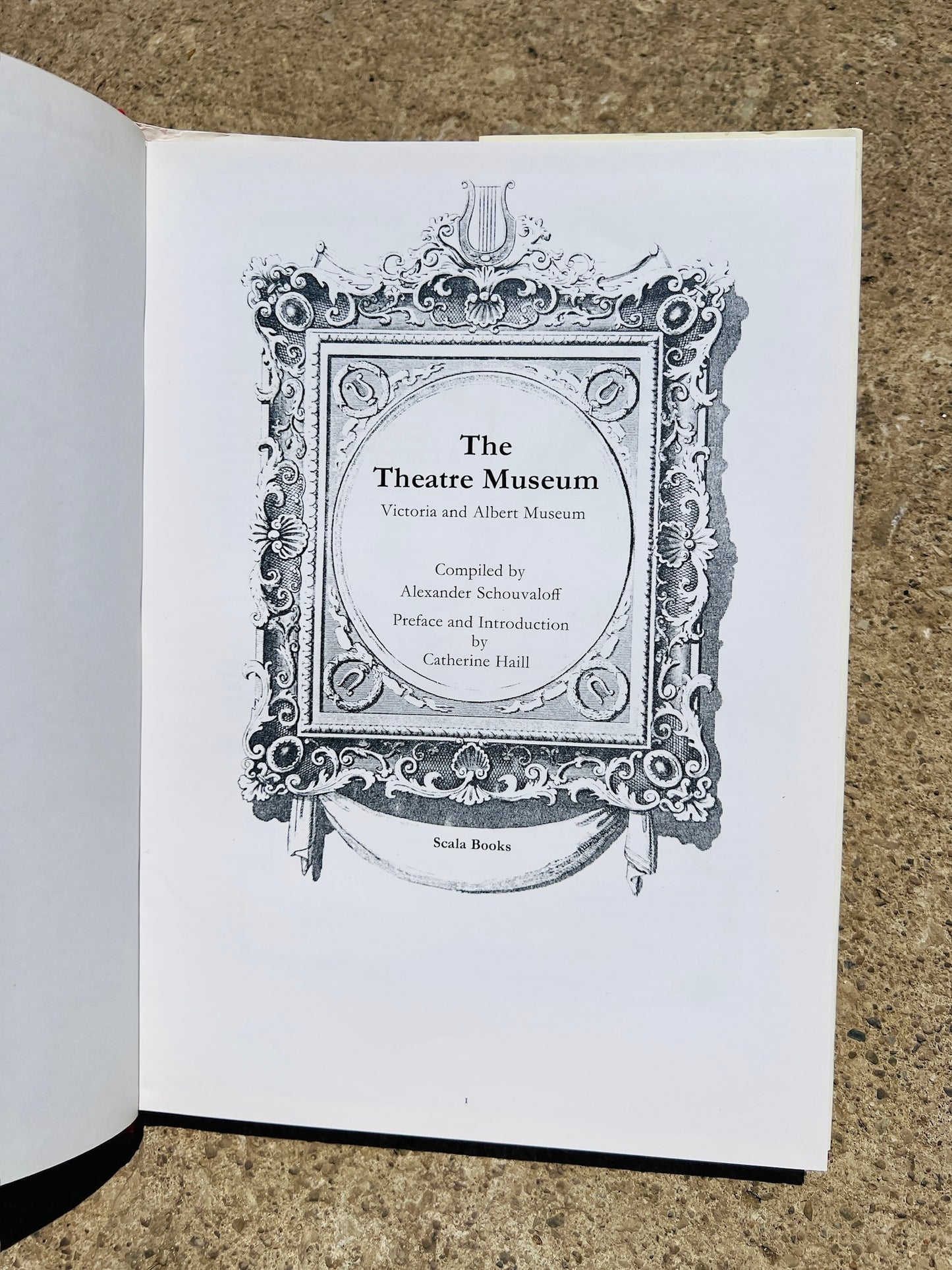 Vintage The Theatre Museum Hardcover Book