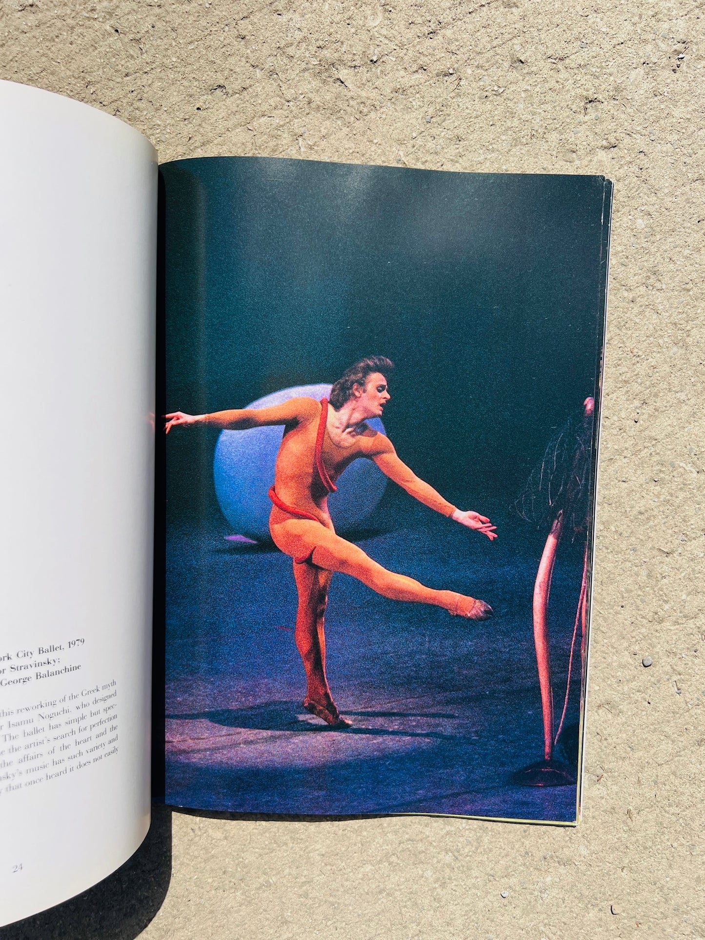 Vintage 1980s Baryshnikov Ballet Picture Book