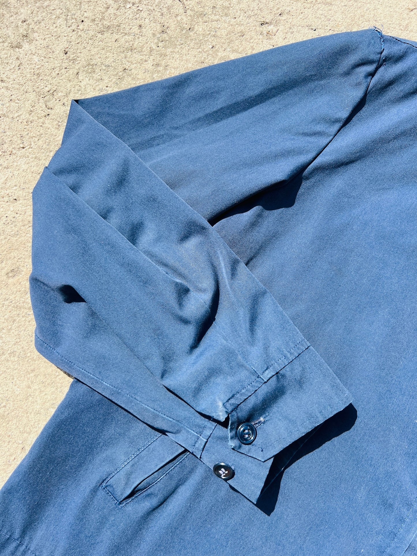 Vintage 1970s Blue Strategic Air Command Patched Jacket | L/XL