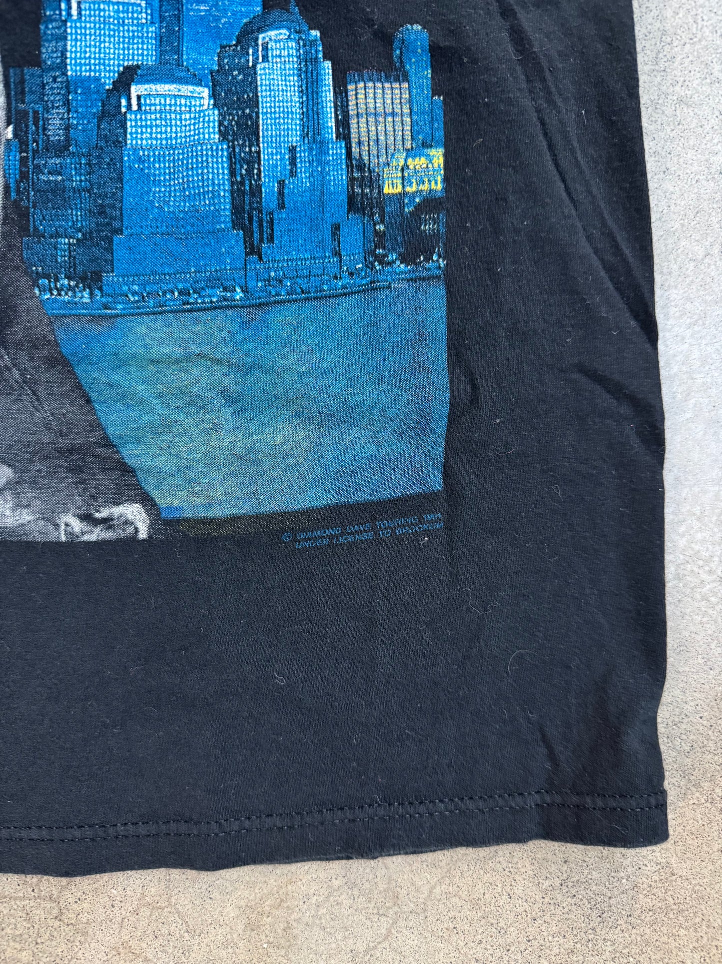 Vintage 1991 David Lee Roth “A Little Ain’t Enough” Twin Towers Tour Tee | Large