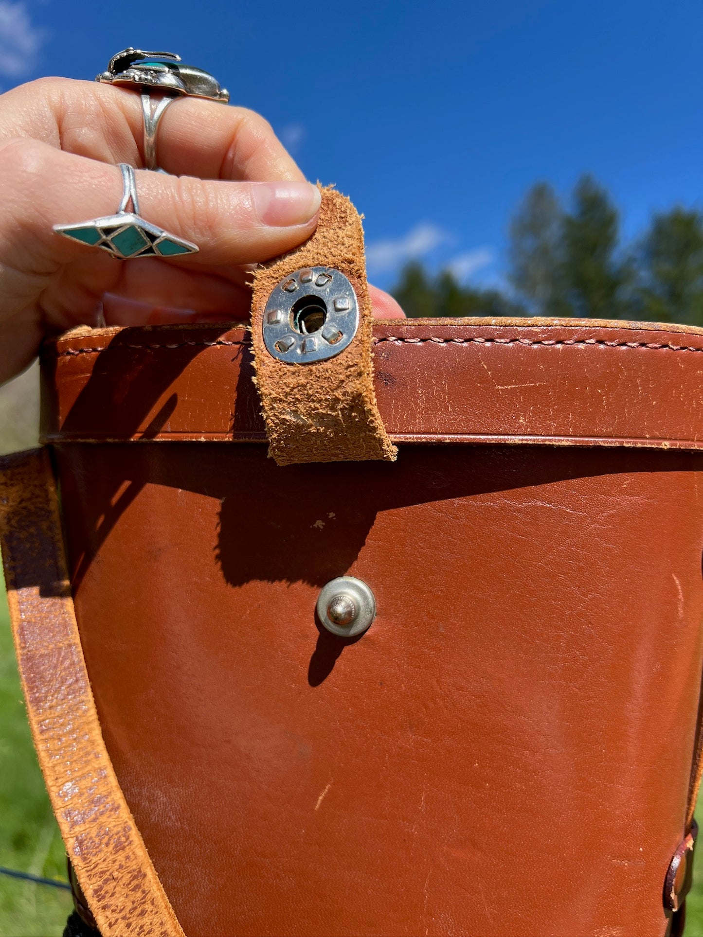 Vintage Asterette Binoculars + WWII Case