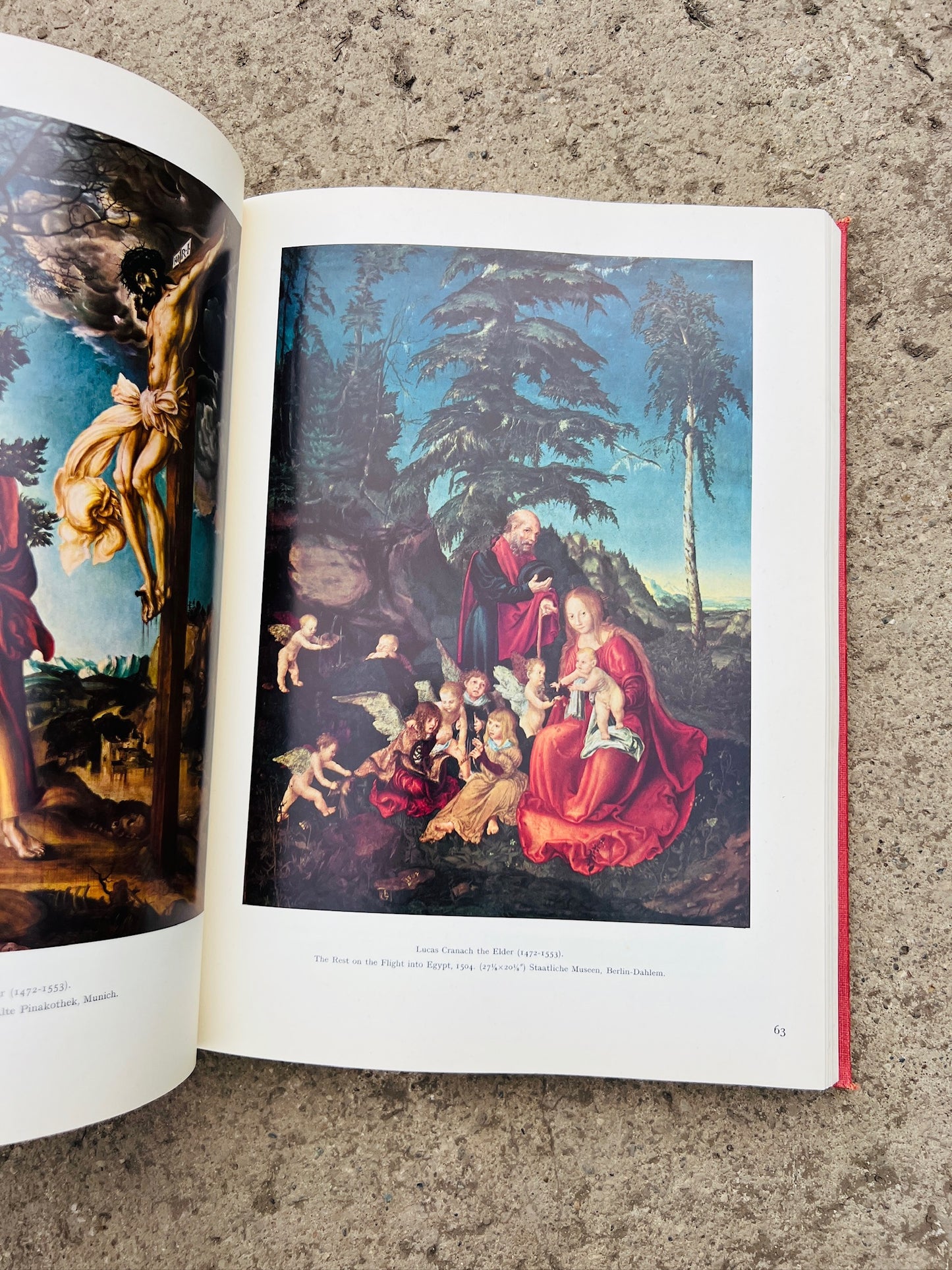 Vintage German Painting Book
