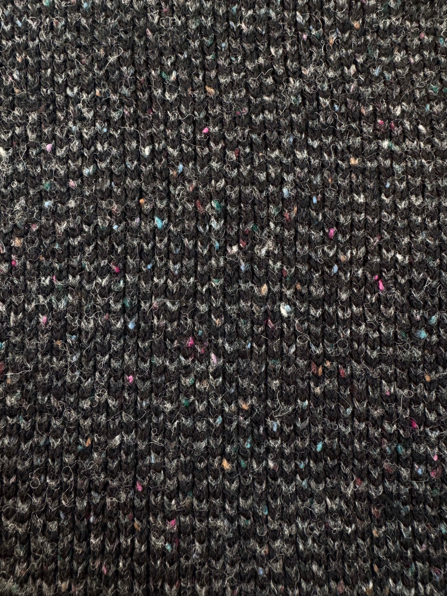 Vintage 1950s Bunce Brothers Cleveland Speckled Wool V-Neck Sweater | M/L