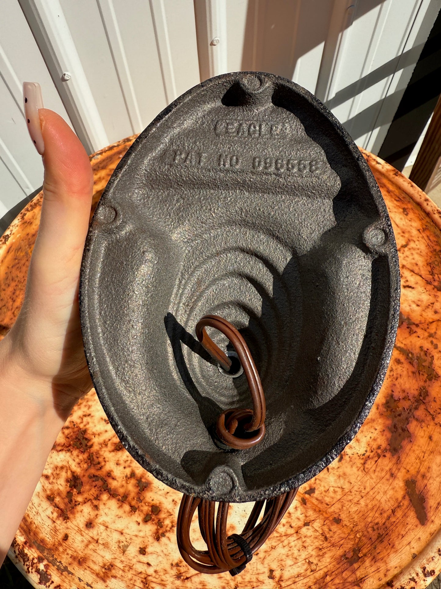 Vintage 1930s Cast Iron Gooseneck Desk Lamp