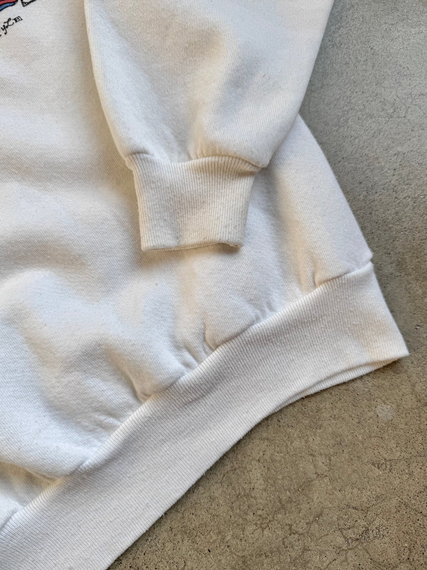 Vintage 1990s Vaughan "DANCE" Graphic Crewneck Sweatshirt | XL