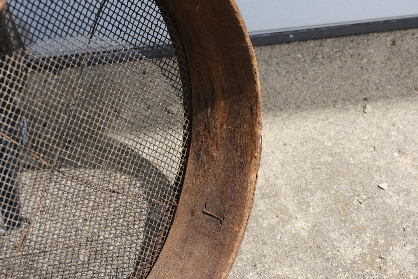 Early 1900’s Bentwood and Wire Grain Sieve | Sifter