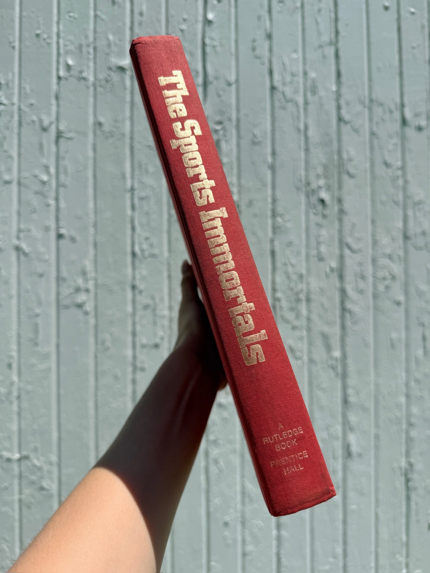 Vintage The Sports Immortals Hardcover Book