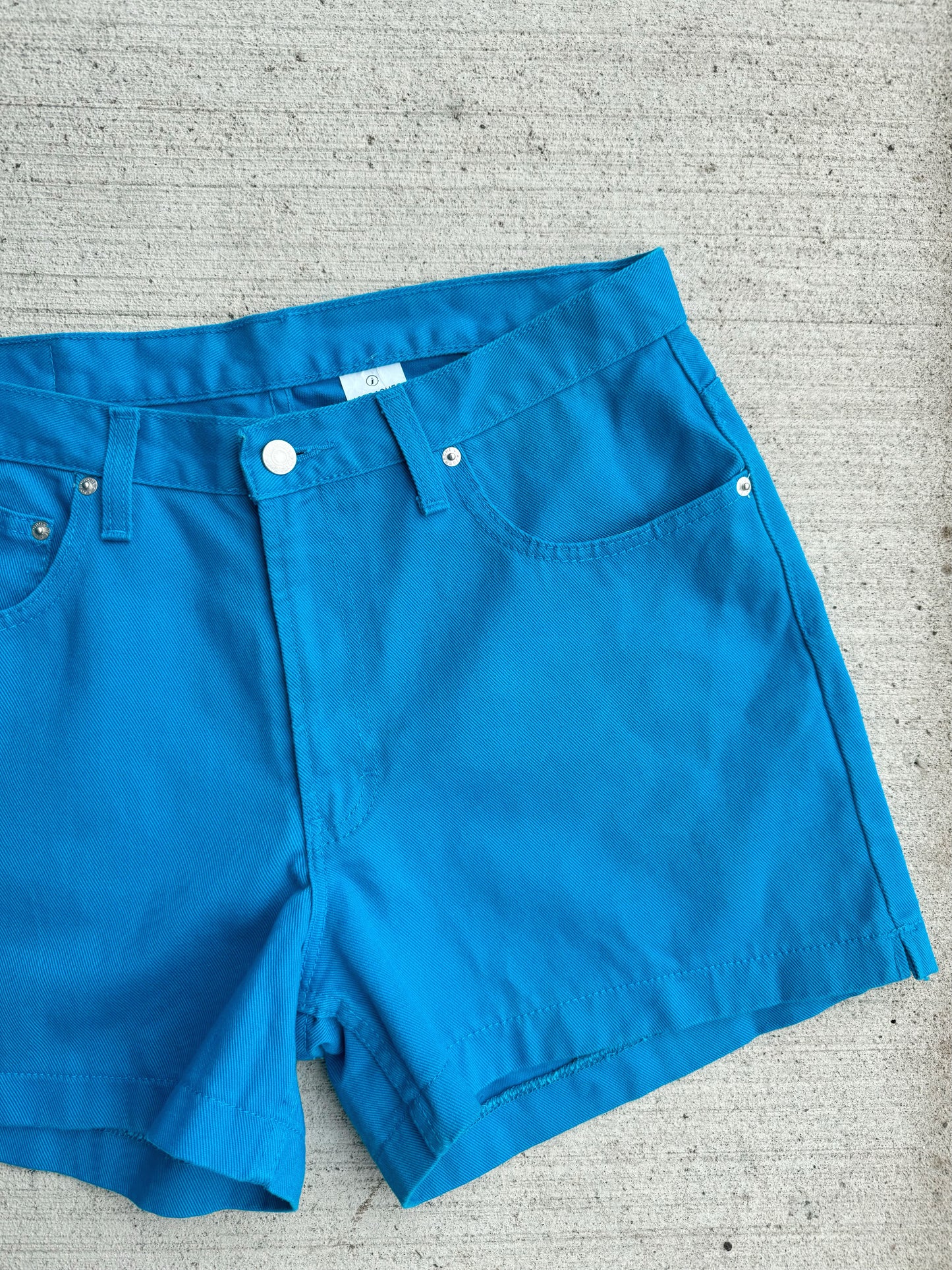 Vintage 1980s/90s Jordache Blue Twill Shorts | Large