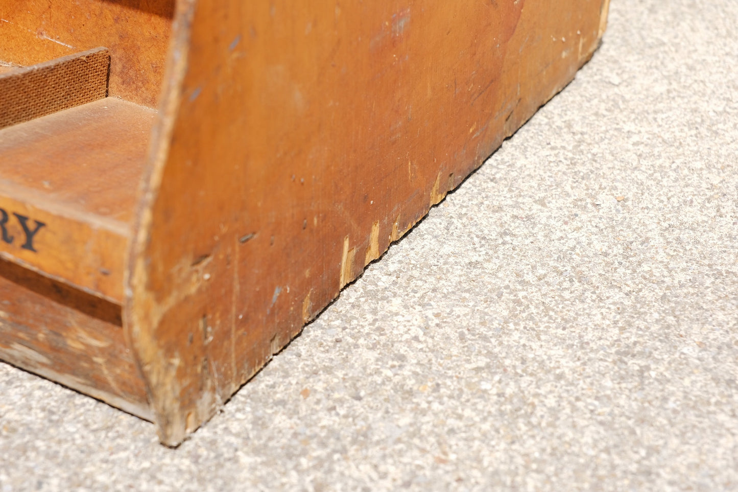 Vintage “Pocket Book” Display Shelf