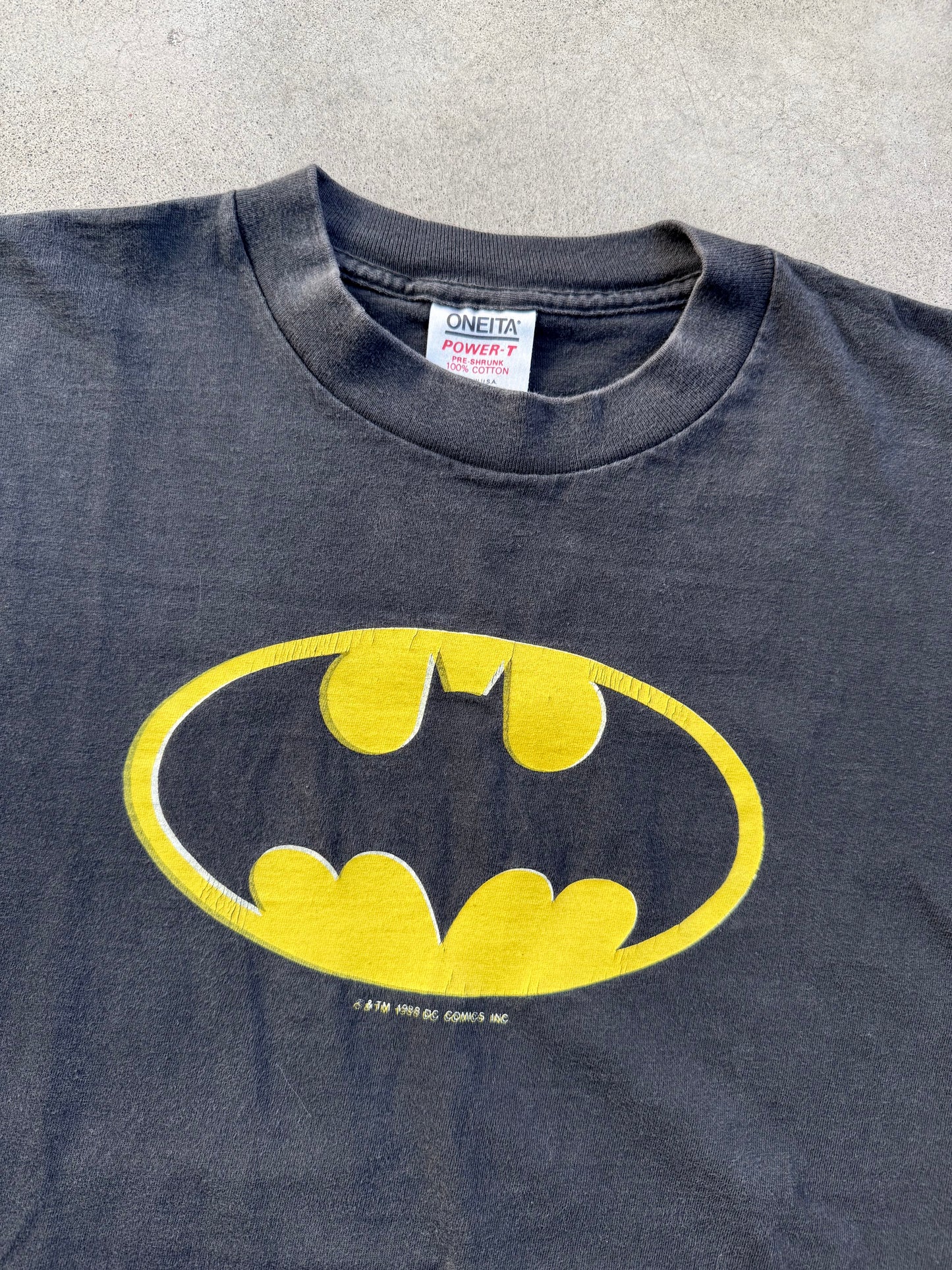 Vintage 1988 Original Batman Movie DC Comics Graphic Tee | L/XL