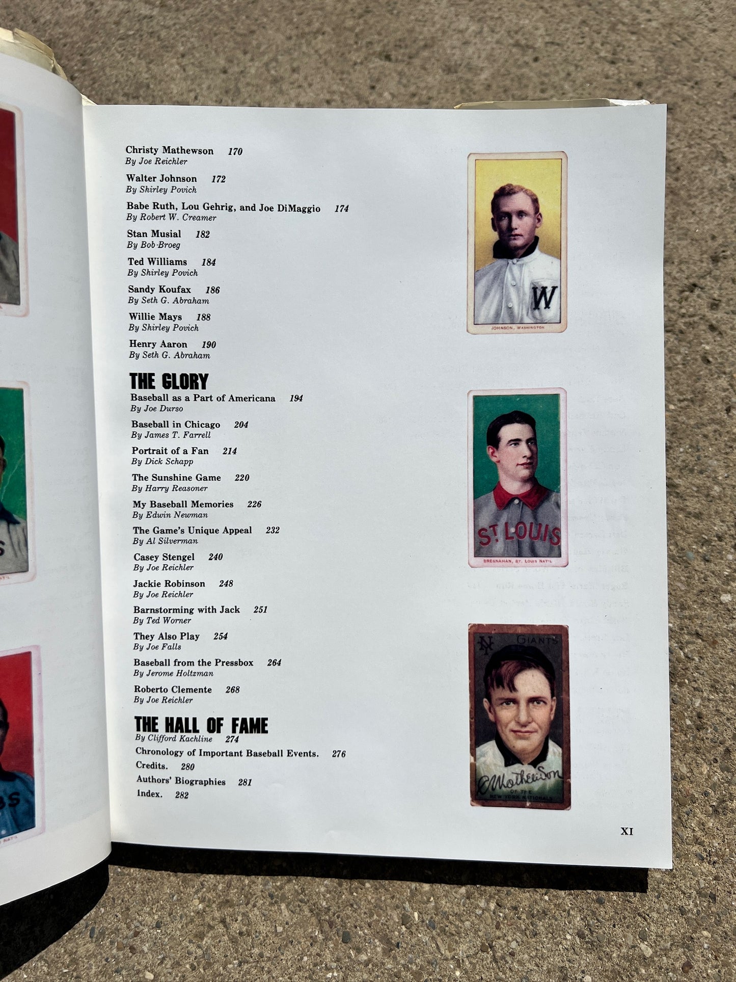 Vintage The Game & The Glory Hardcover Book