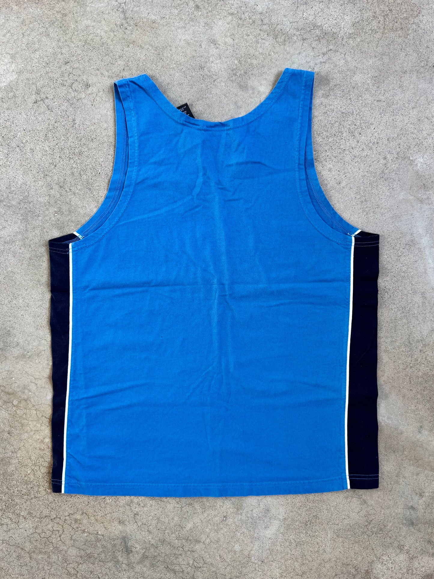 2000s No Boundaries Blue Surf Graphic Tank Top | Large