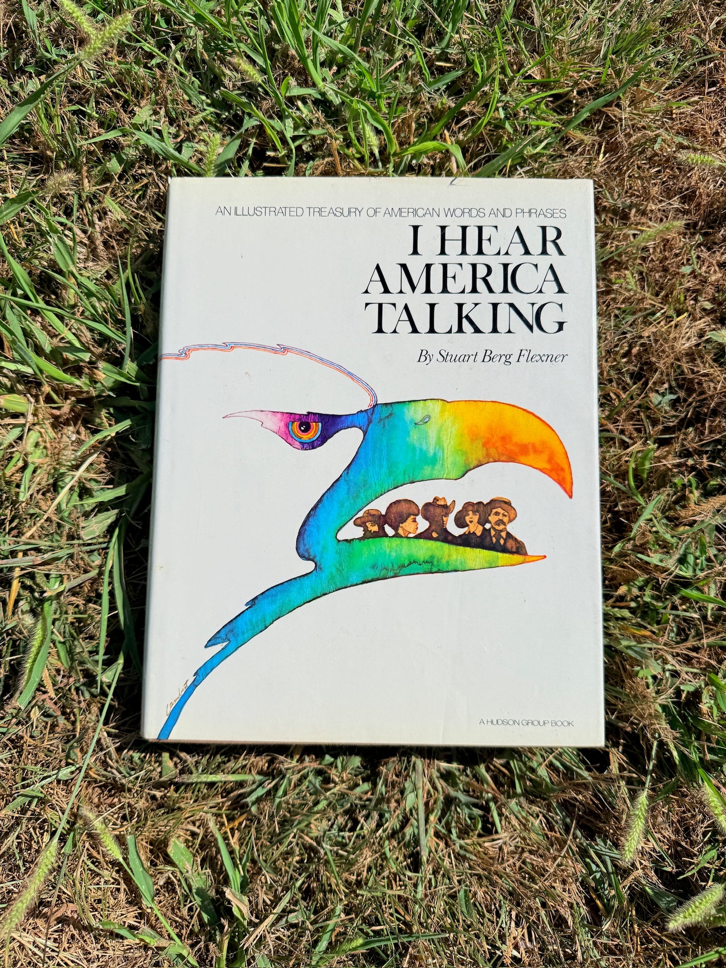 Vintage 1970s I Hear America Talking Hardcover Book