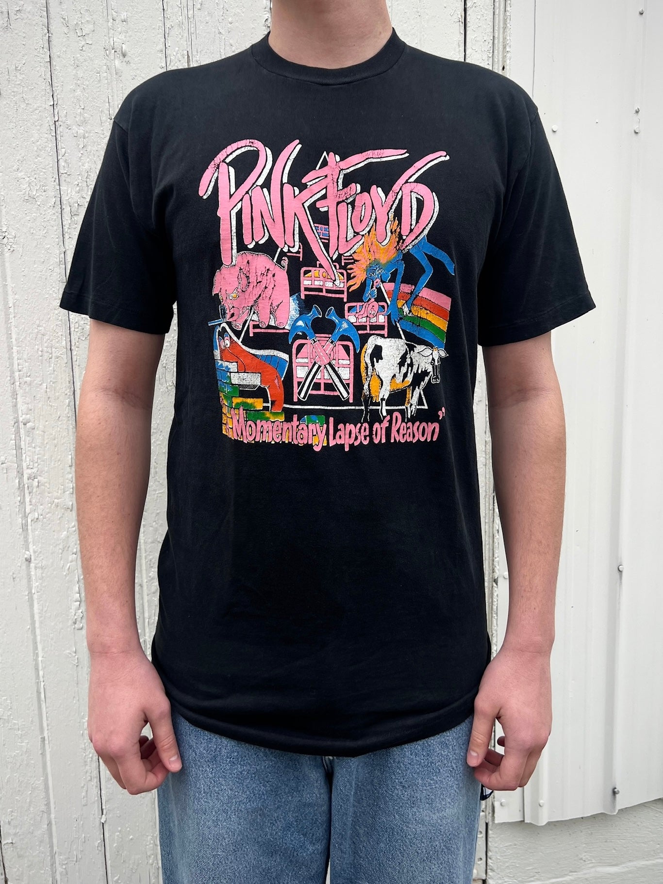Vintage 1987 Pink Floyd American Tour Band Tee | L/XL