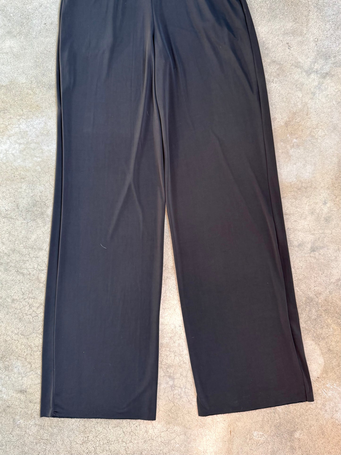 Ripley Rader L.A. Black Slinky V-Neck Sleeveless Jumpsuit | Small