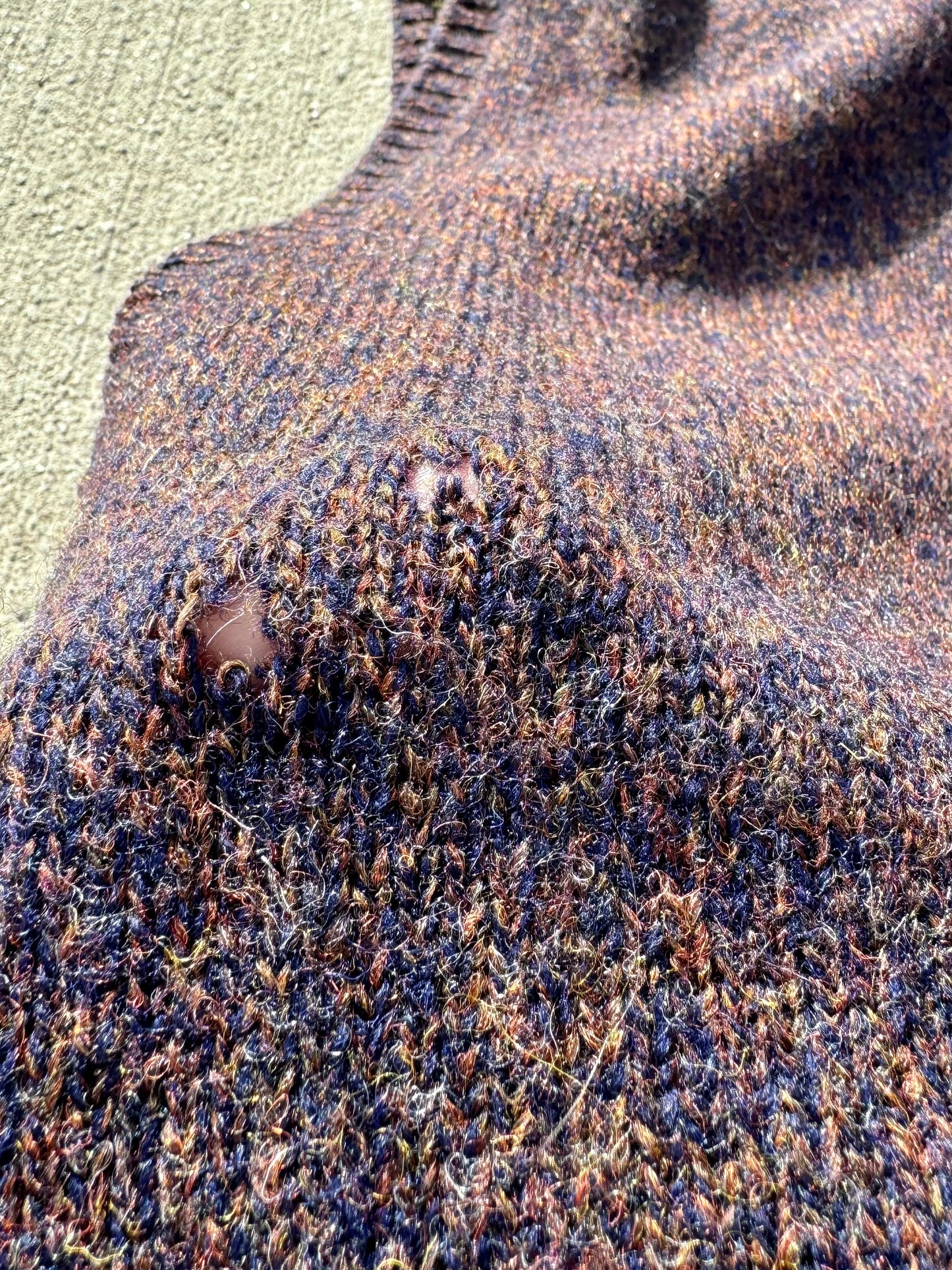 Vintage 1980s/90s Pendleton Wool Buttoned Sweater Vest | Large