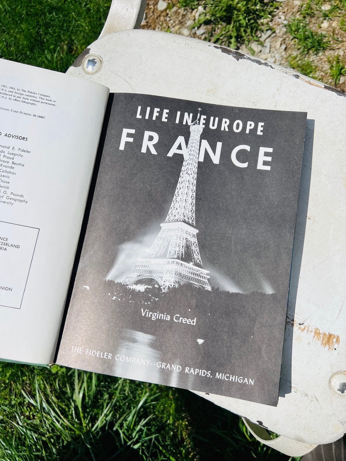 Vintage 1960s Life in Europe: France Book