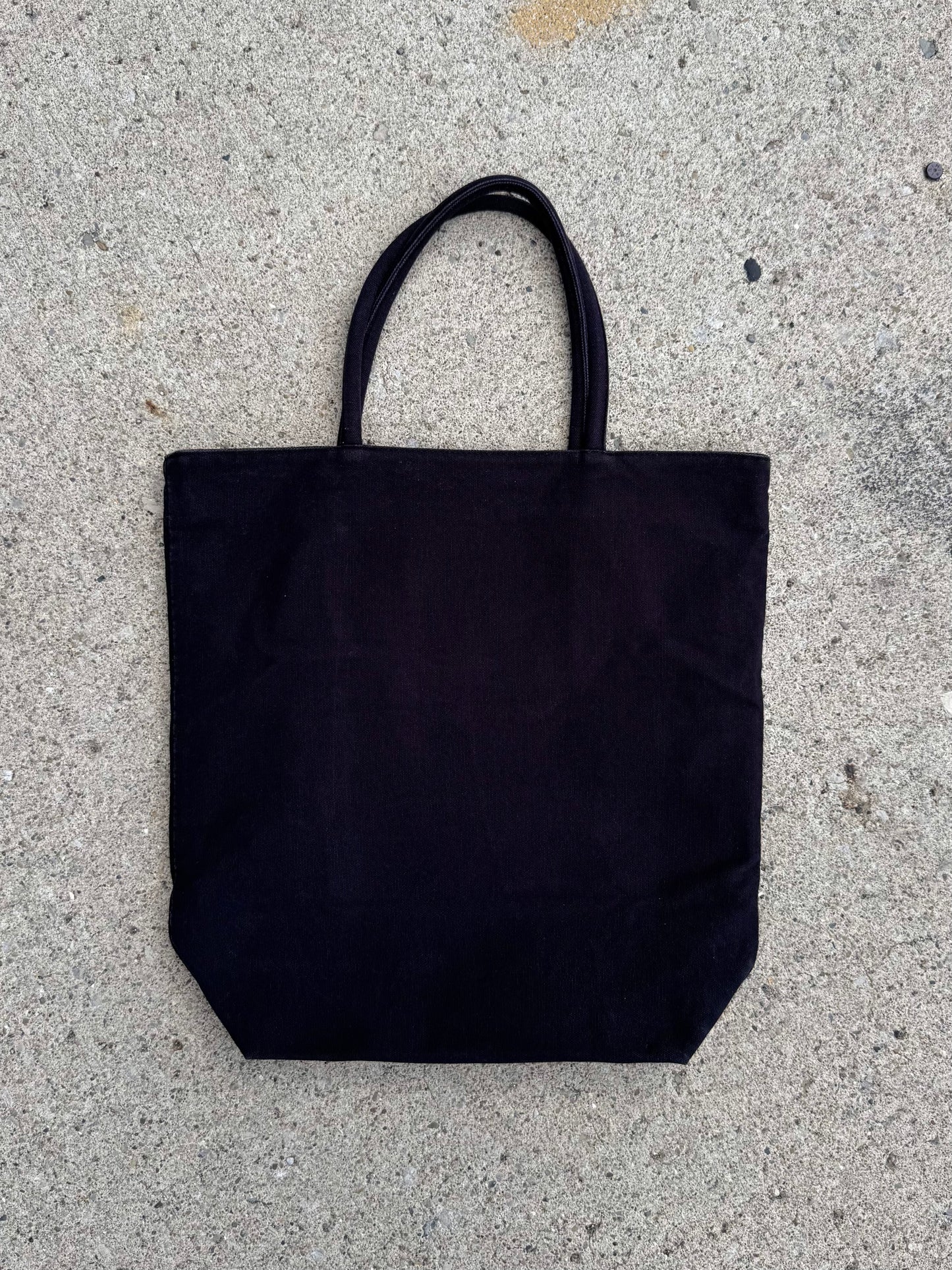 2000s "I Love Victoria’s Secret" Black Rhinestone Tote Bag