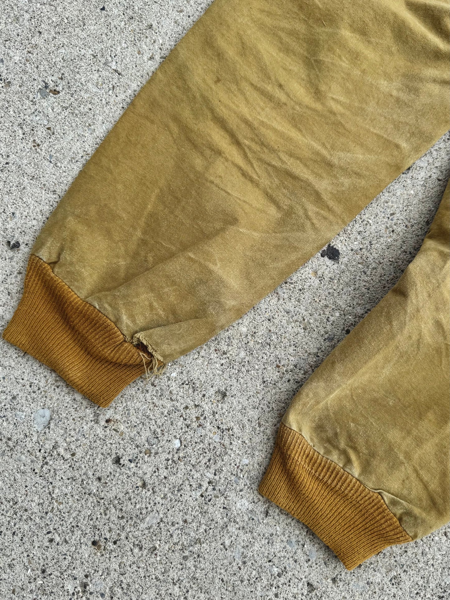 Vintage 1960s Bullseye Bill Khaki Canvas Hunting Pants | Waist 36”