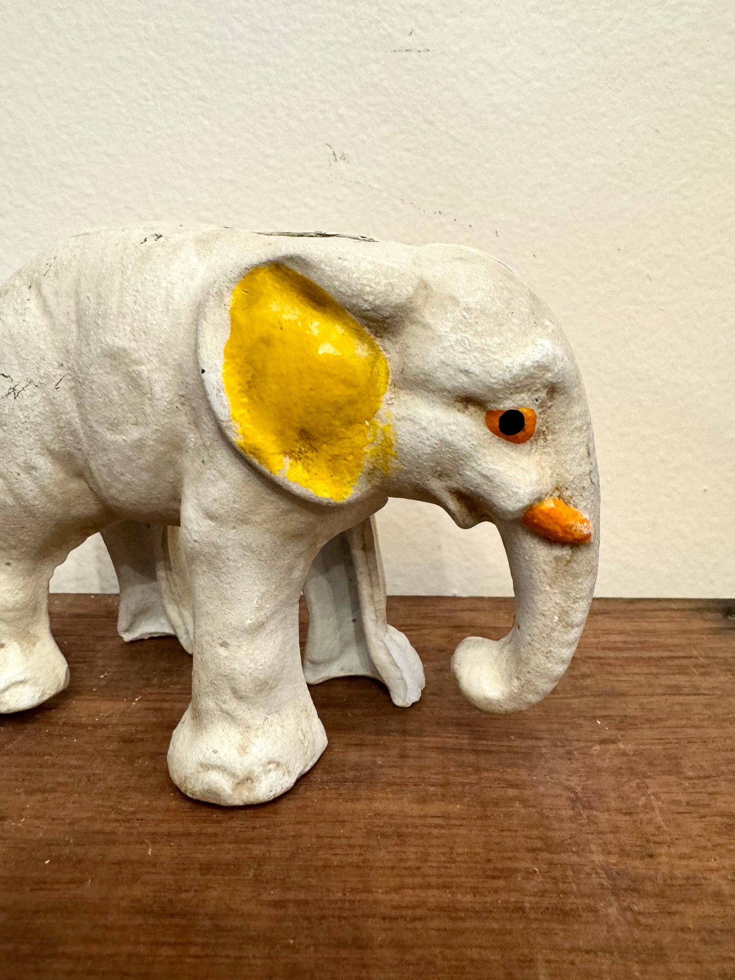 Antique Cast Iron Elephant Piggy Bank
