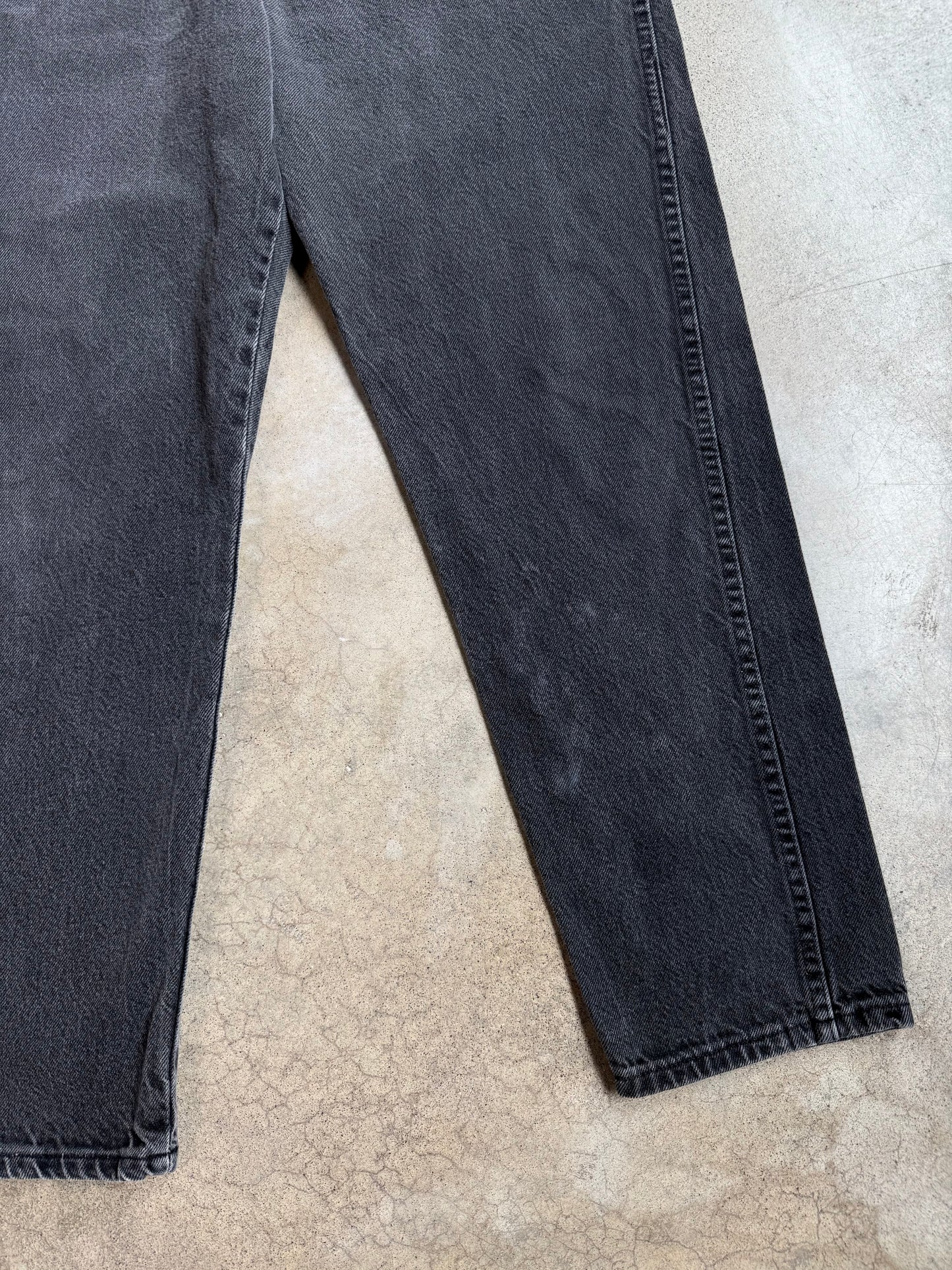 Vintage Wrangler Washed Black Jeans | Waist 32”
