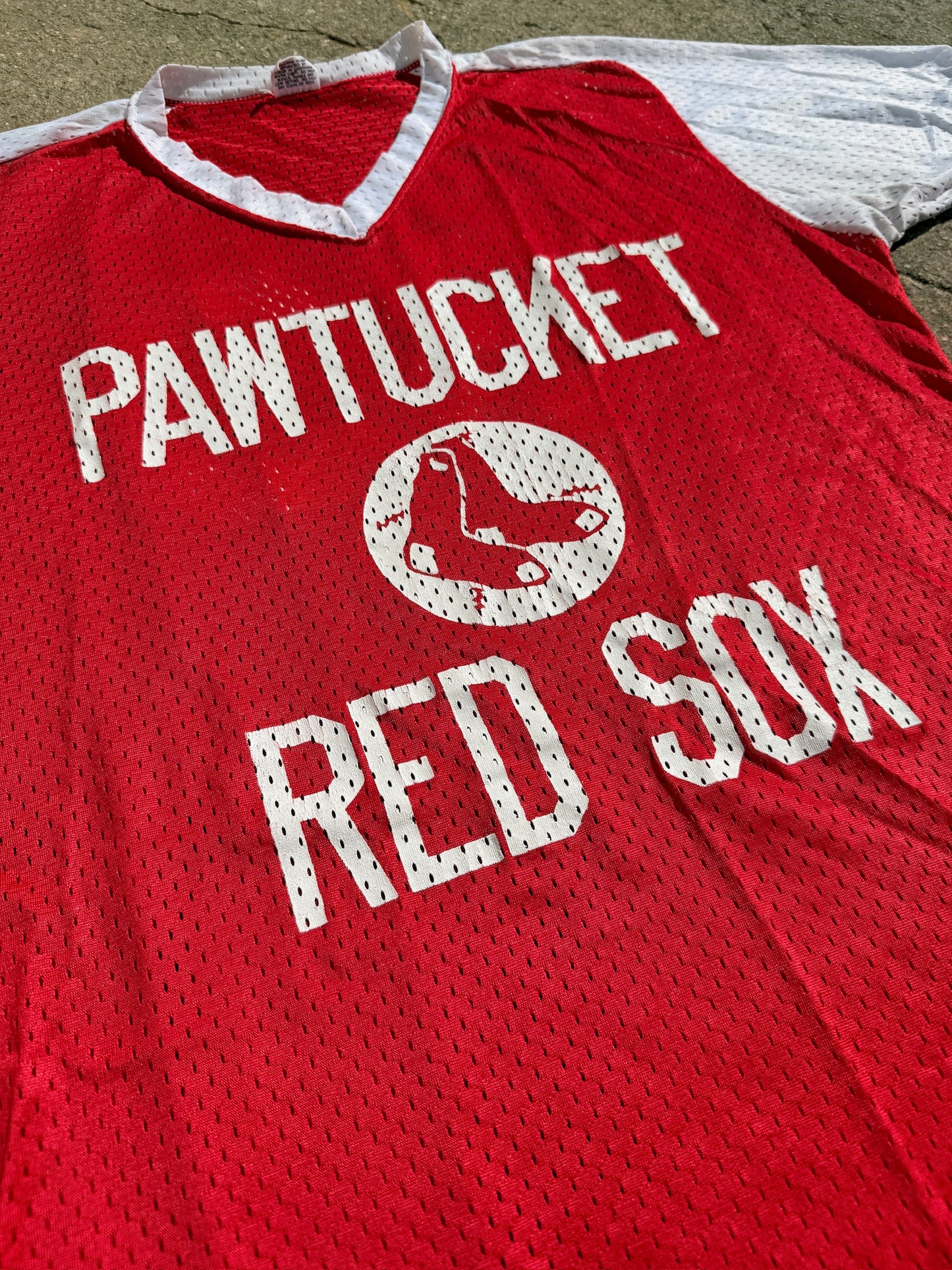 Vintage Wilson Pawtucket Red Sox #33 Mesh Baseball Jersey | Large