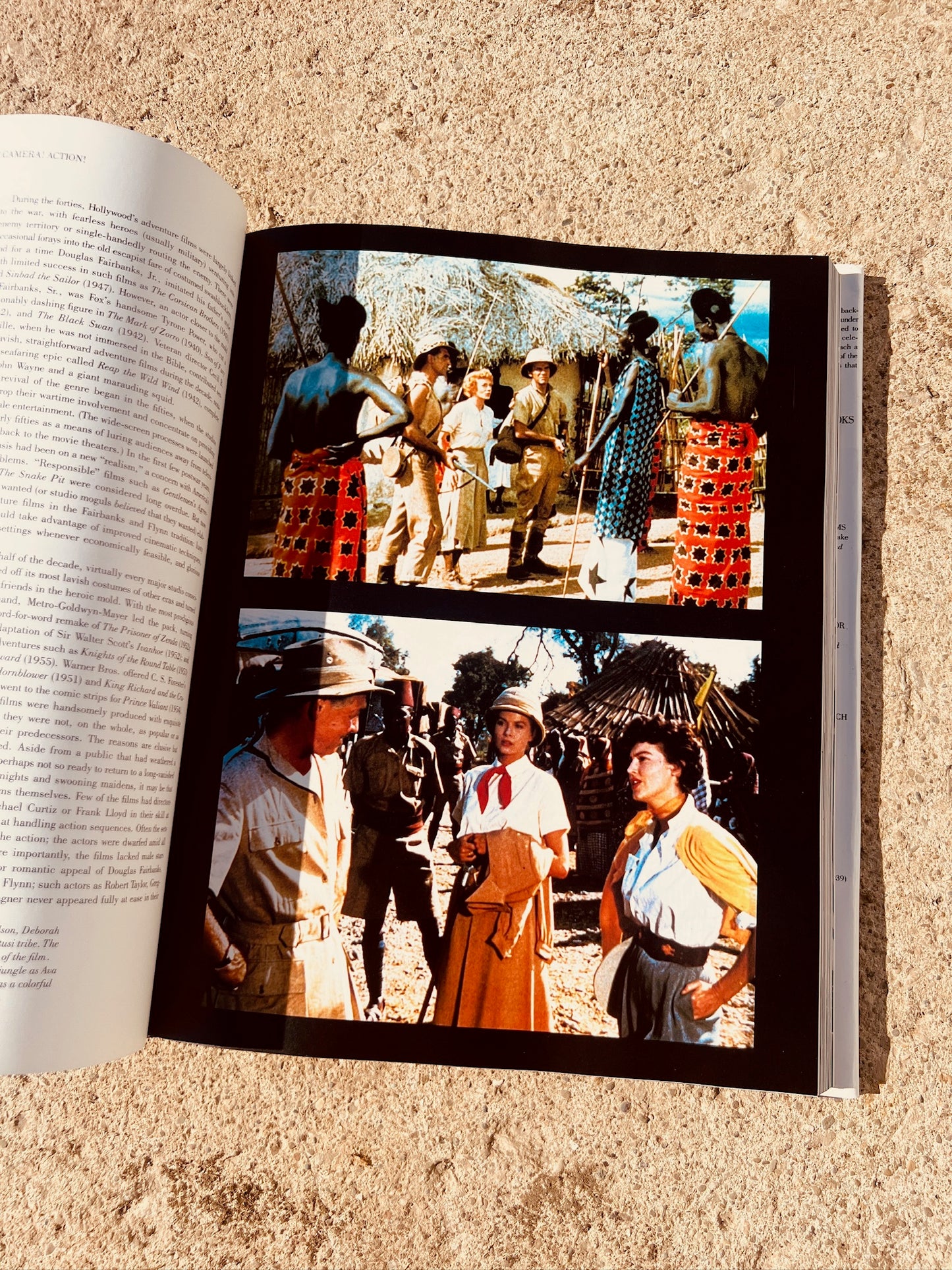 Vintage Great Hollywood Movies Book