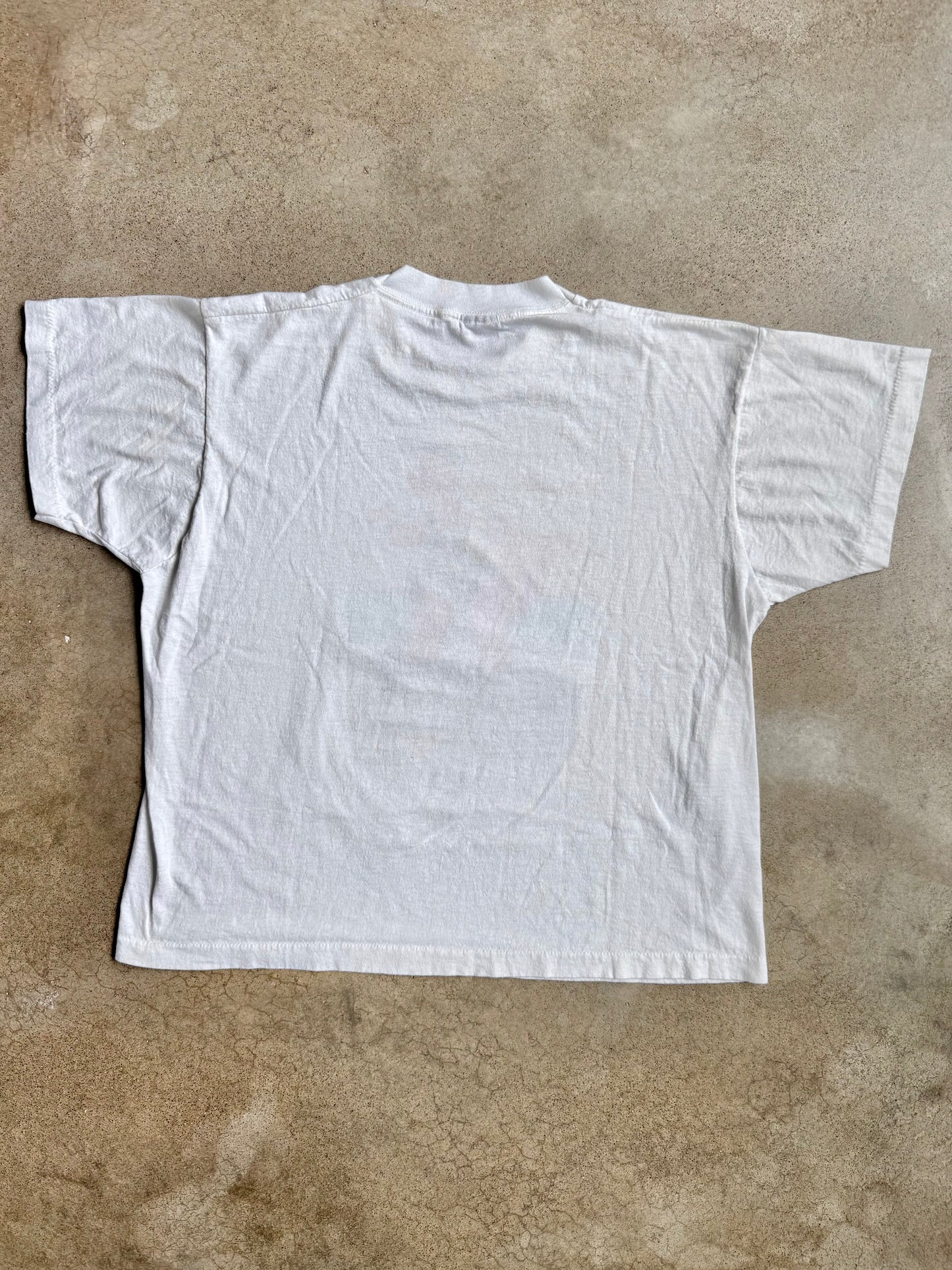 Vintage 1980s Cliff Galbraith “Swimasaurus” Graphic Tee | XL